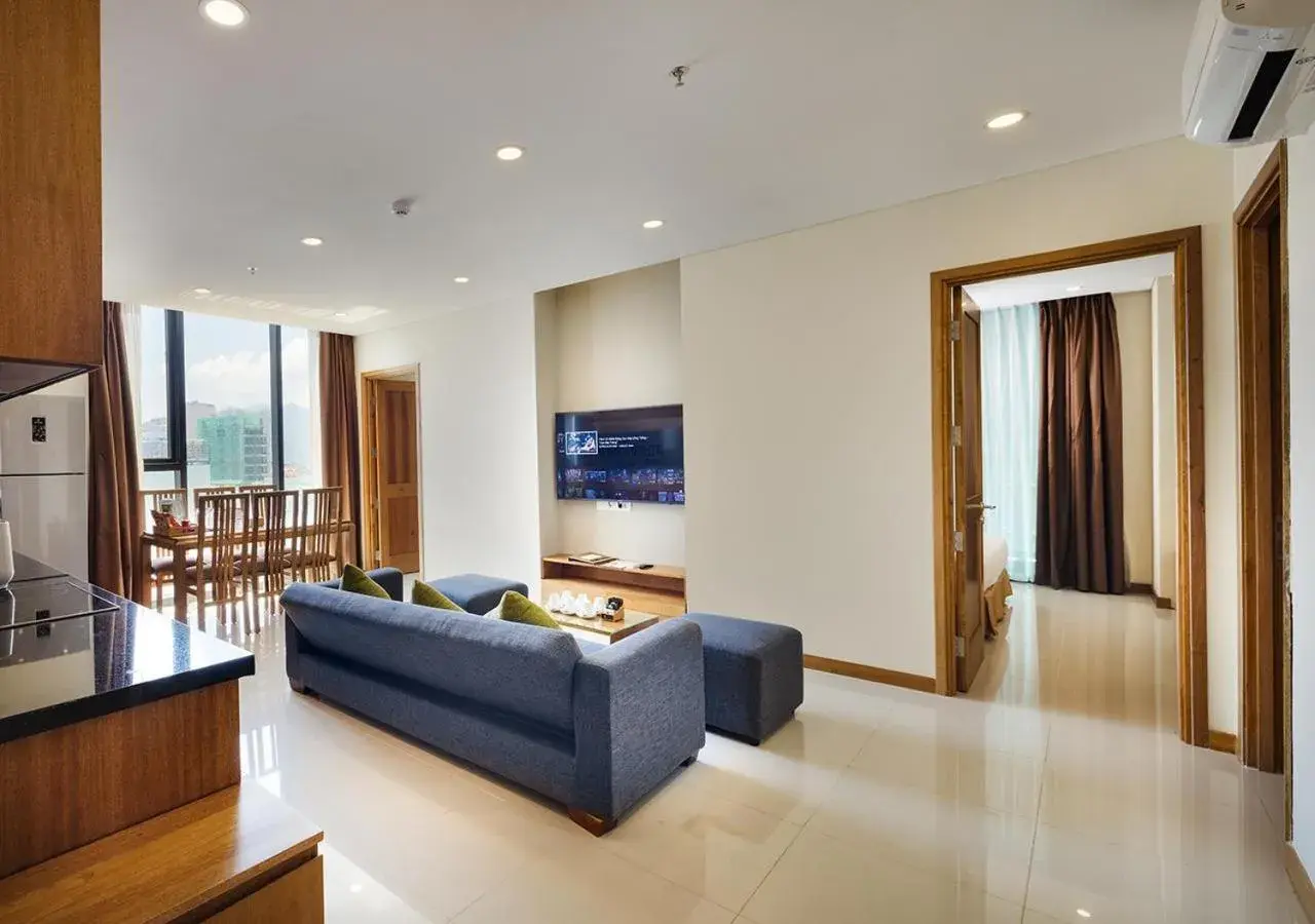Living room, Seating Area in Holi Beach Hotel & Apartments