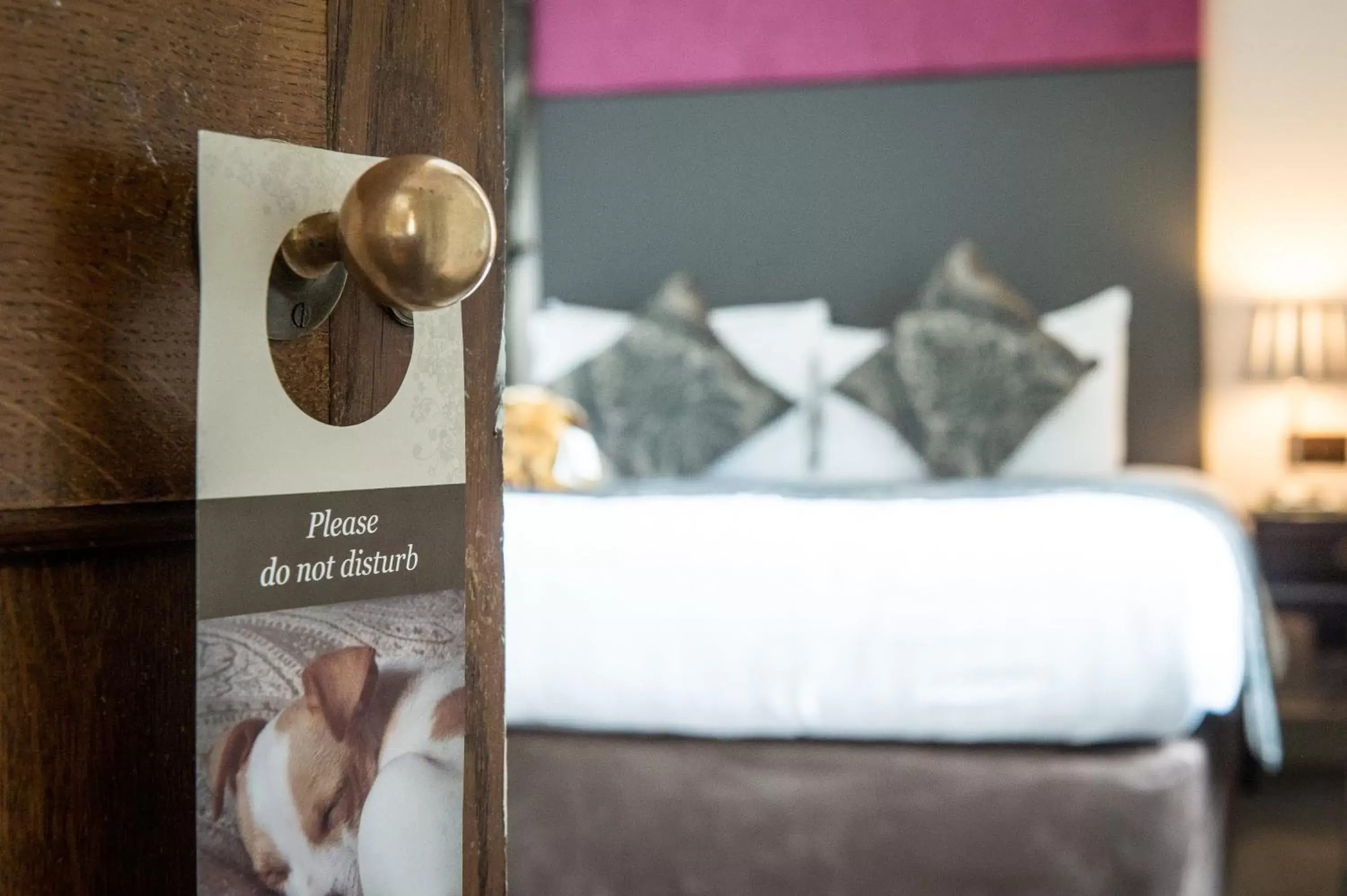 Decorative detail, Bed in Hadley Park House Hotel