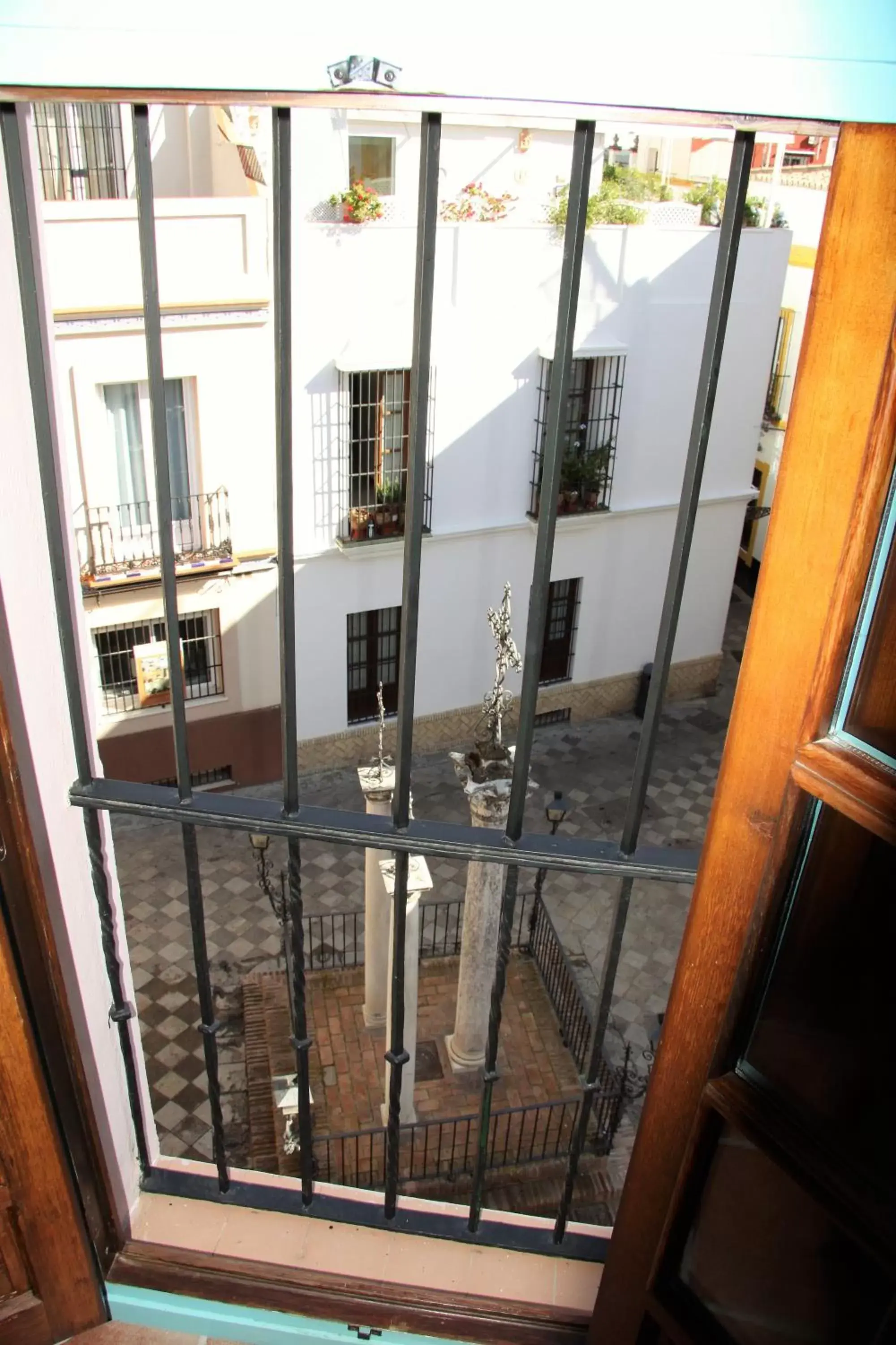 Street view, Balcony/Terrace in Hotel Patio de las Cruces