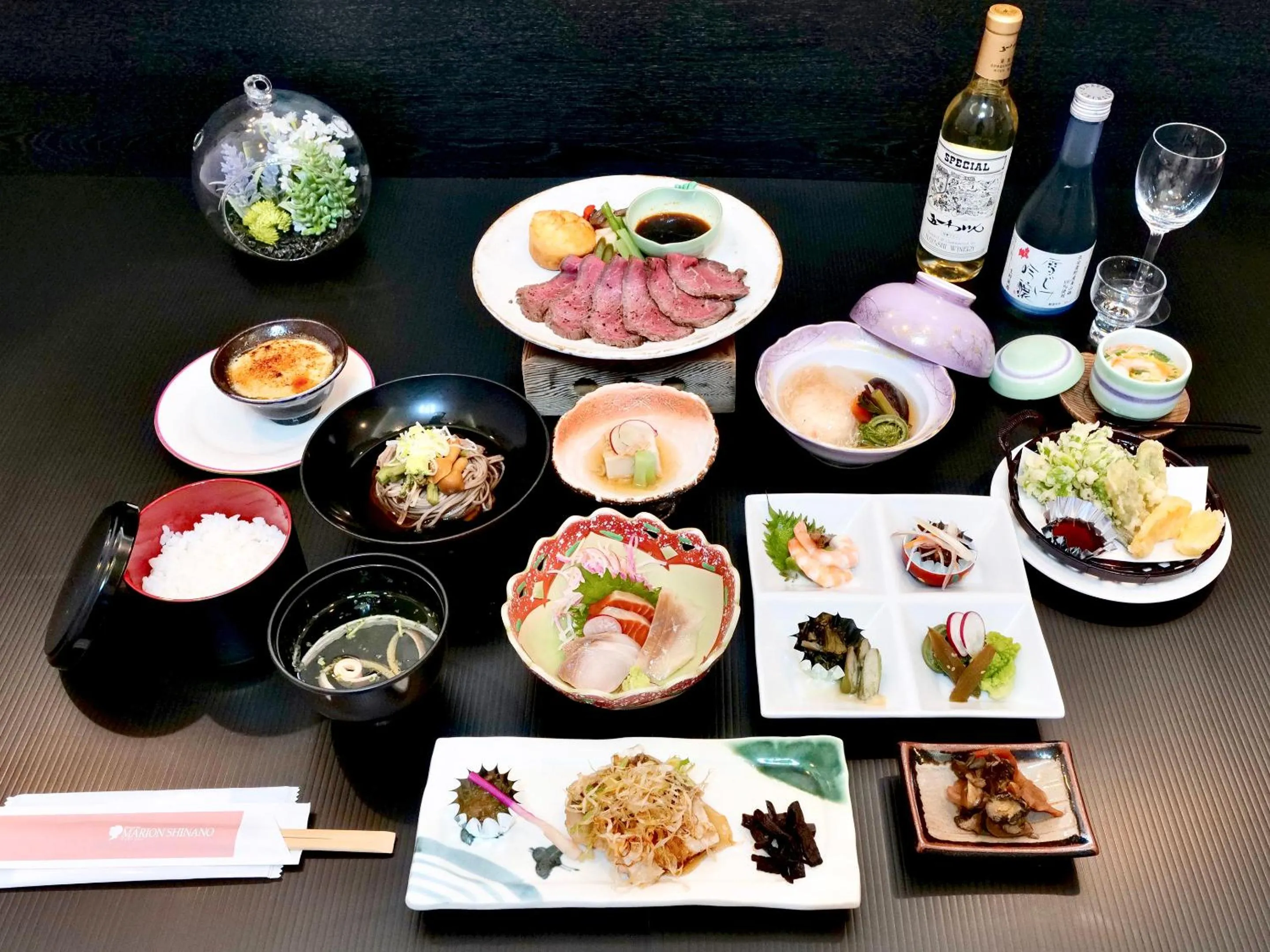 Food and drinks in Resort Inn Marion Shinano