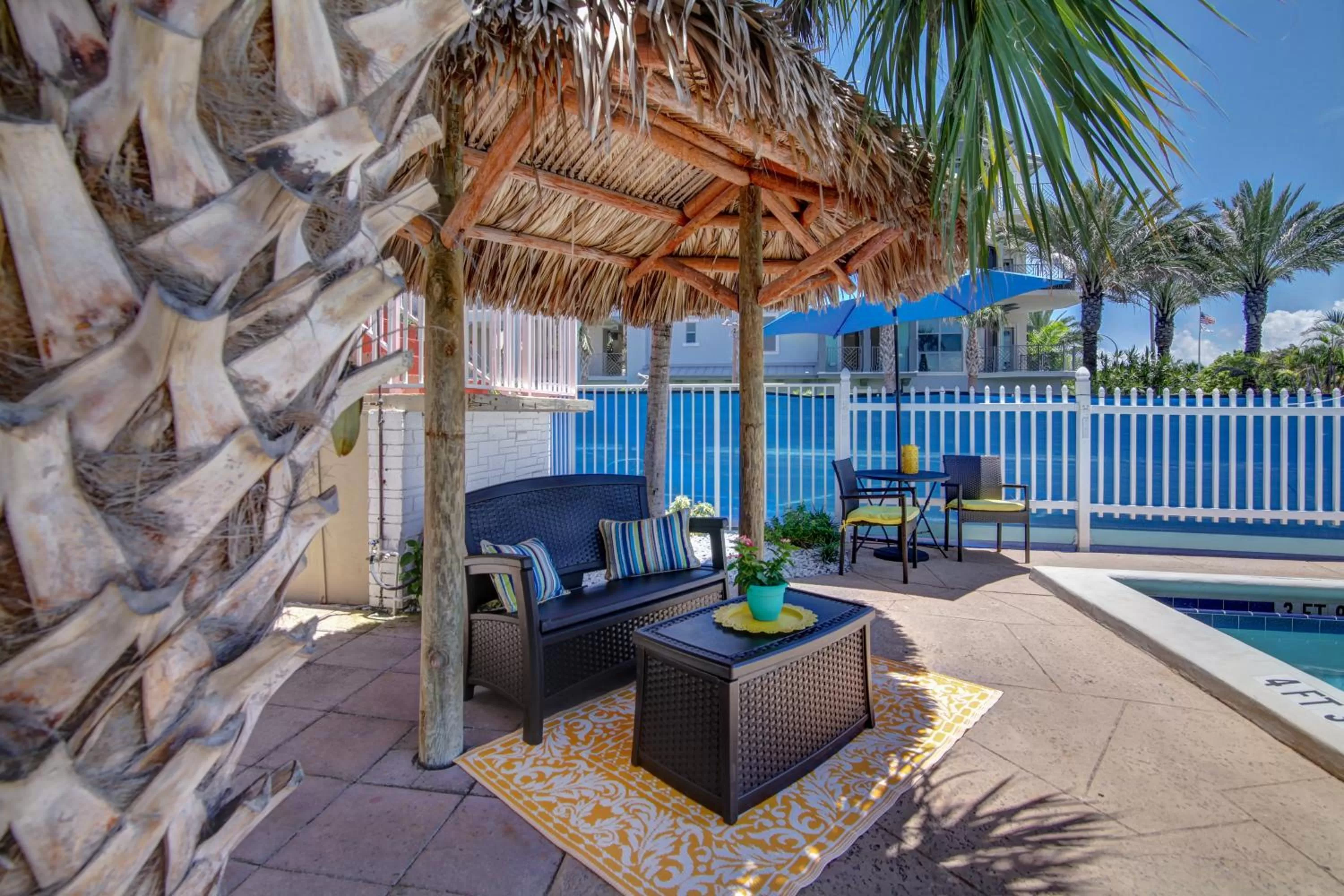 Patio in Castle by the Sea Motel