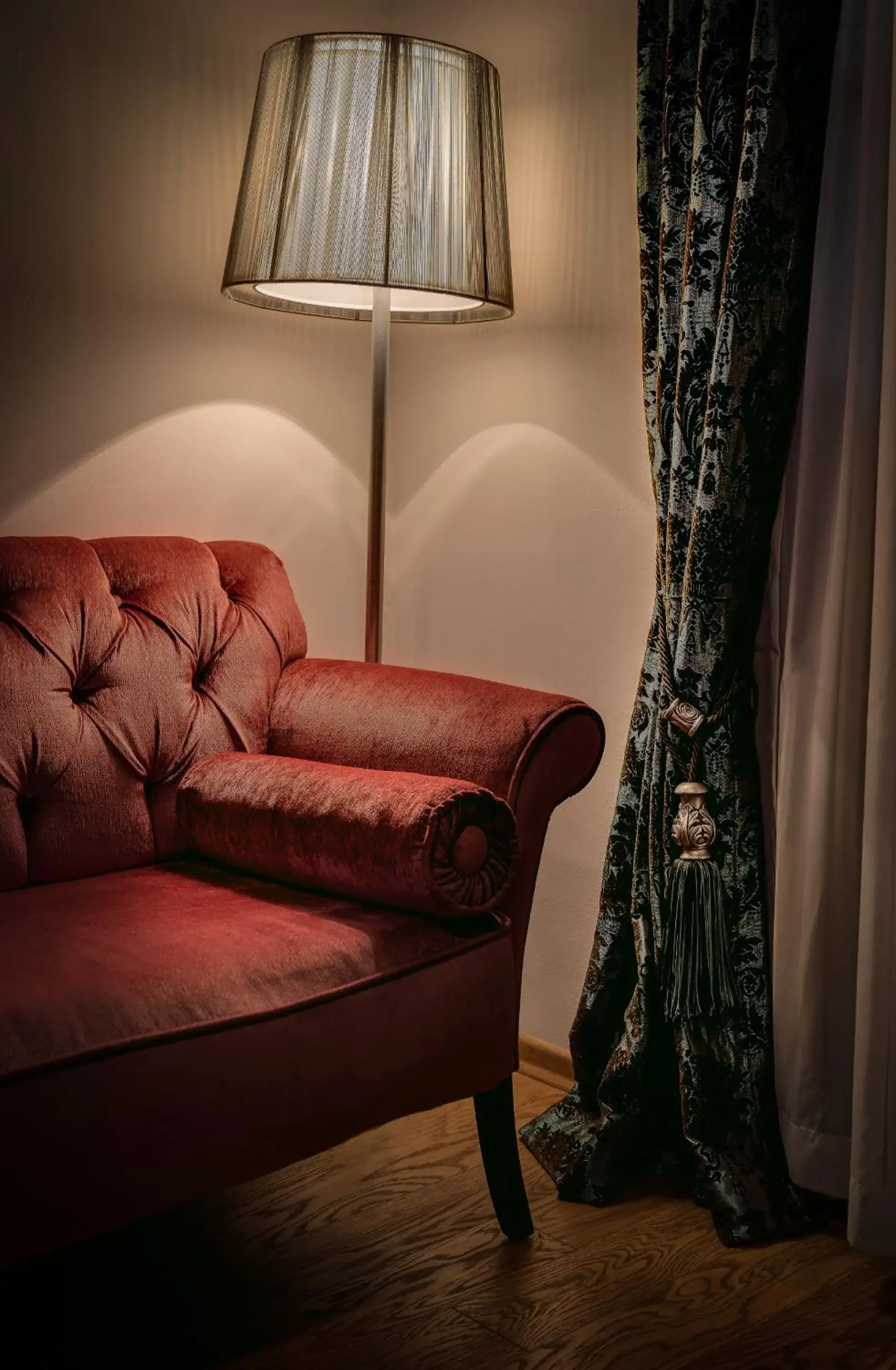 Decorative detail, Seating Area in Tuvana Hotel