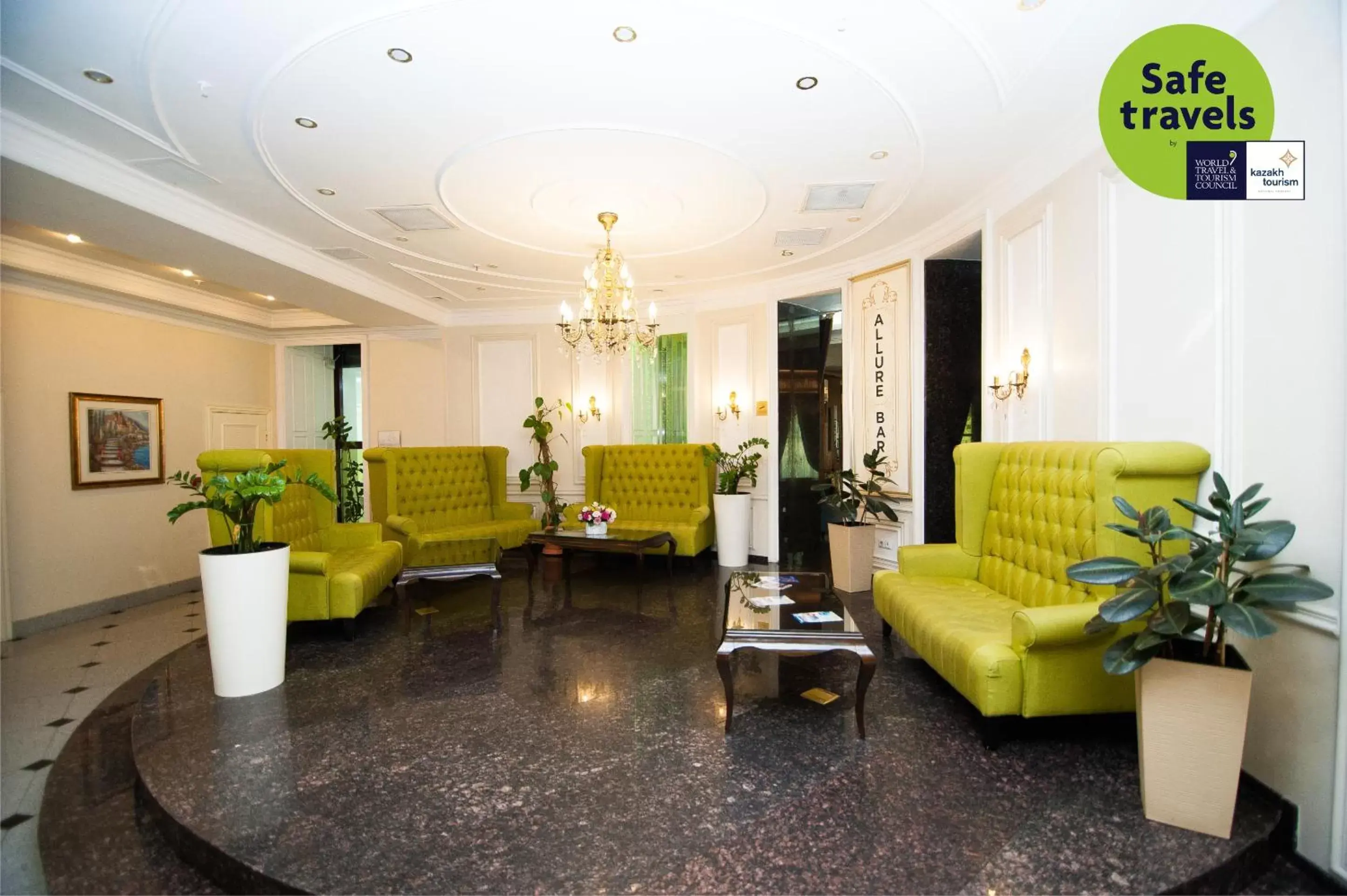 Lobby or reception, Lobby/Reception in Kazzhol Hotel Astana