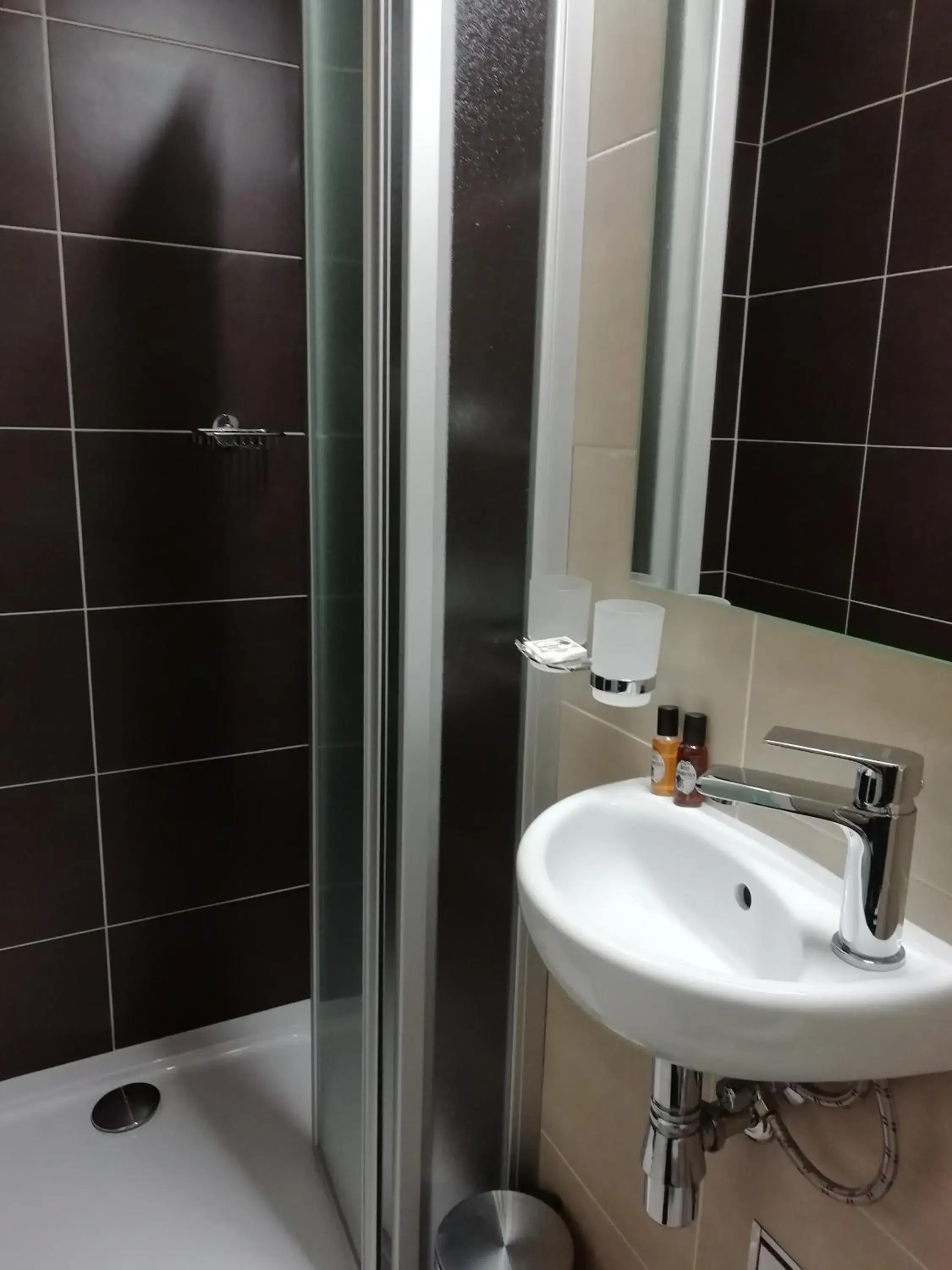 Shower, Bathroom in U Medvidku-Brewery Hotel