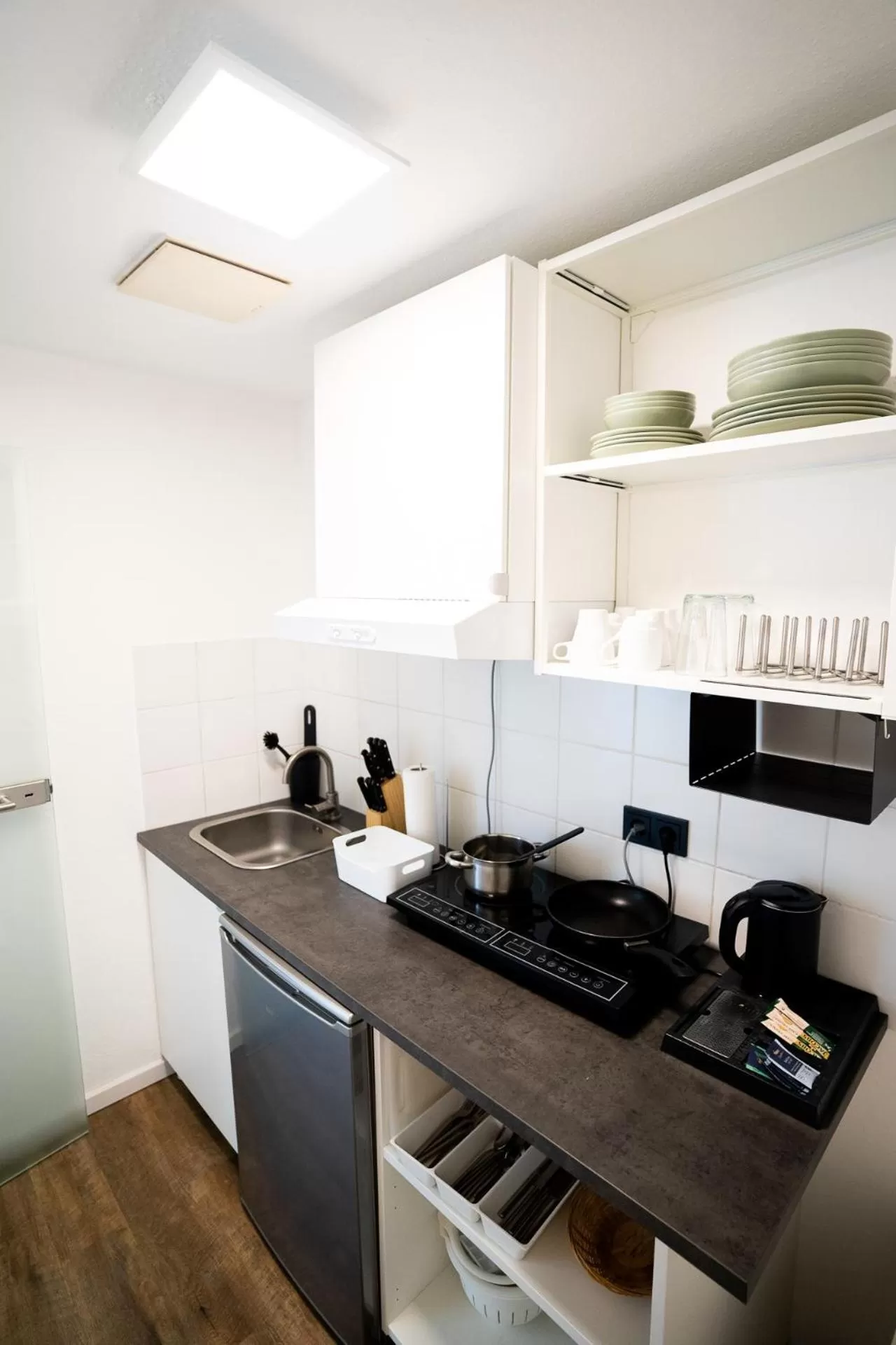 kitchen in AP Hotel Mannheim Viernheim