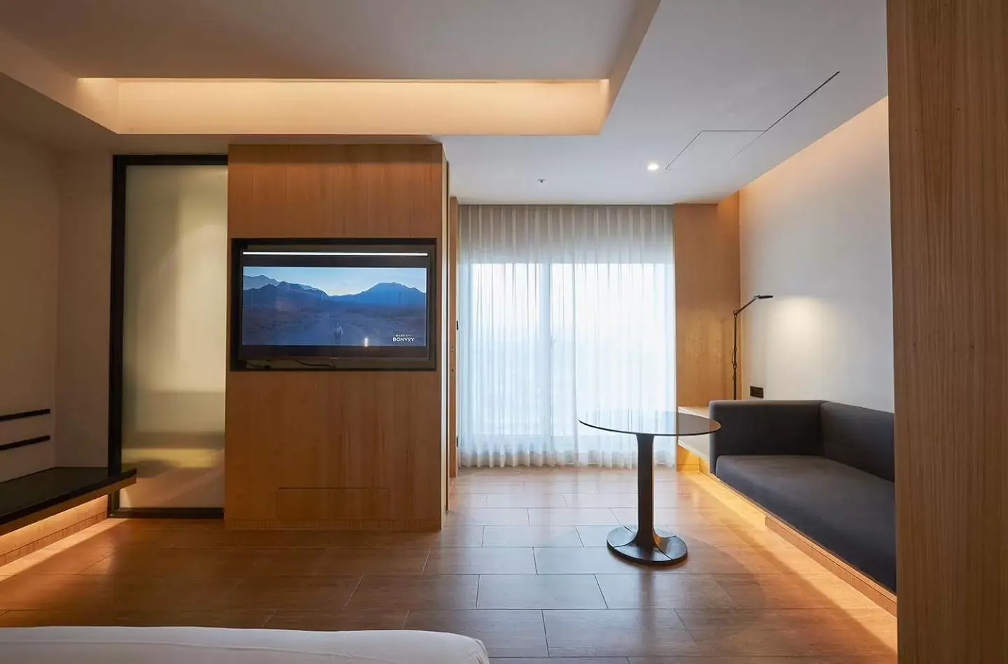 Bedroom, TV/Entertainment Center in Fairfield by Marriott Taichung