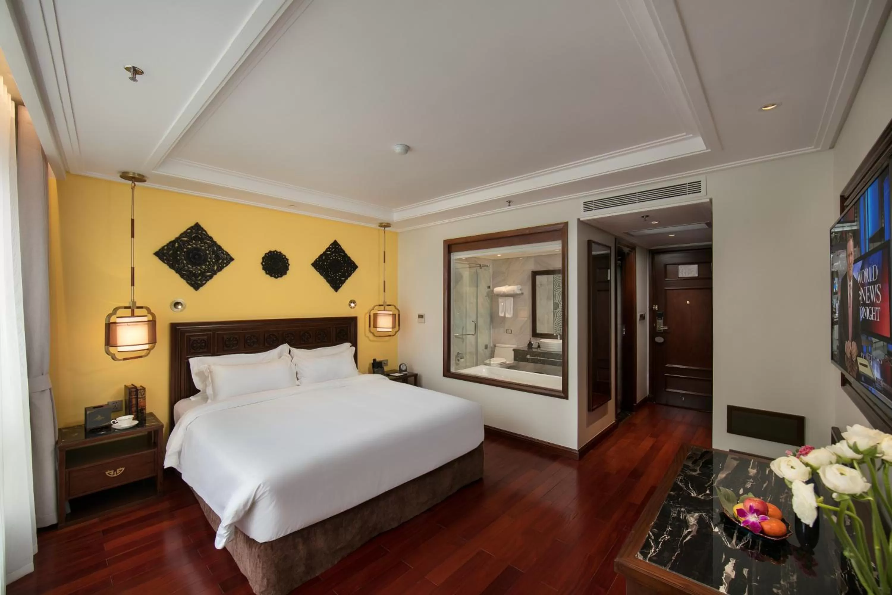 Photo of the whole room, Bed in San Grand Hotel & Spa