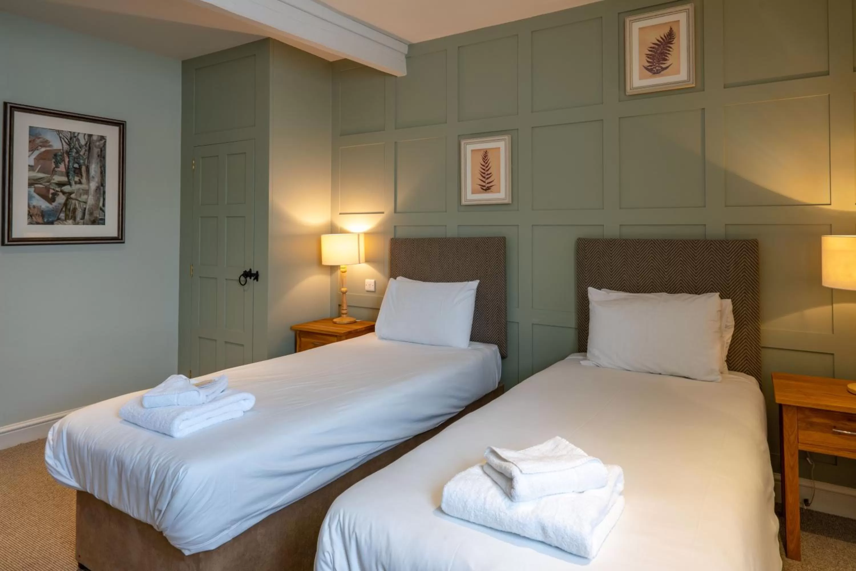 Bed in The Kings Arms Hotel