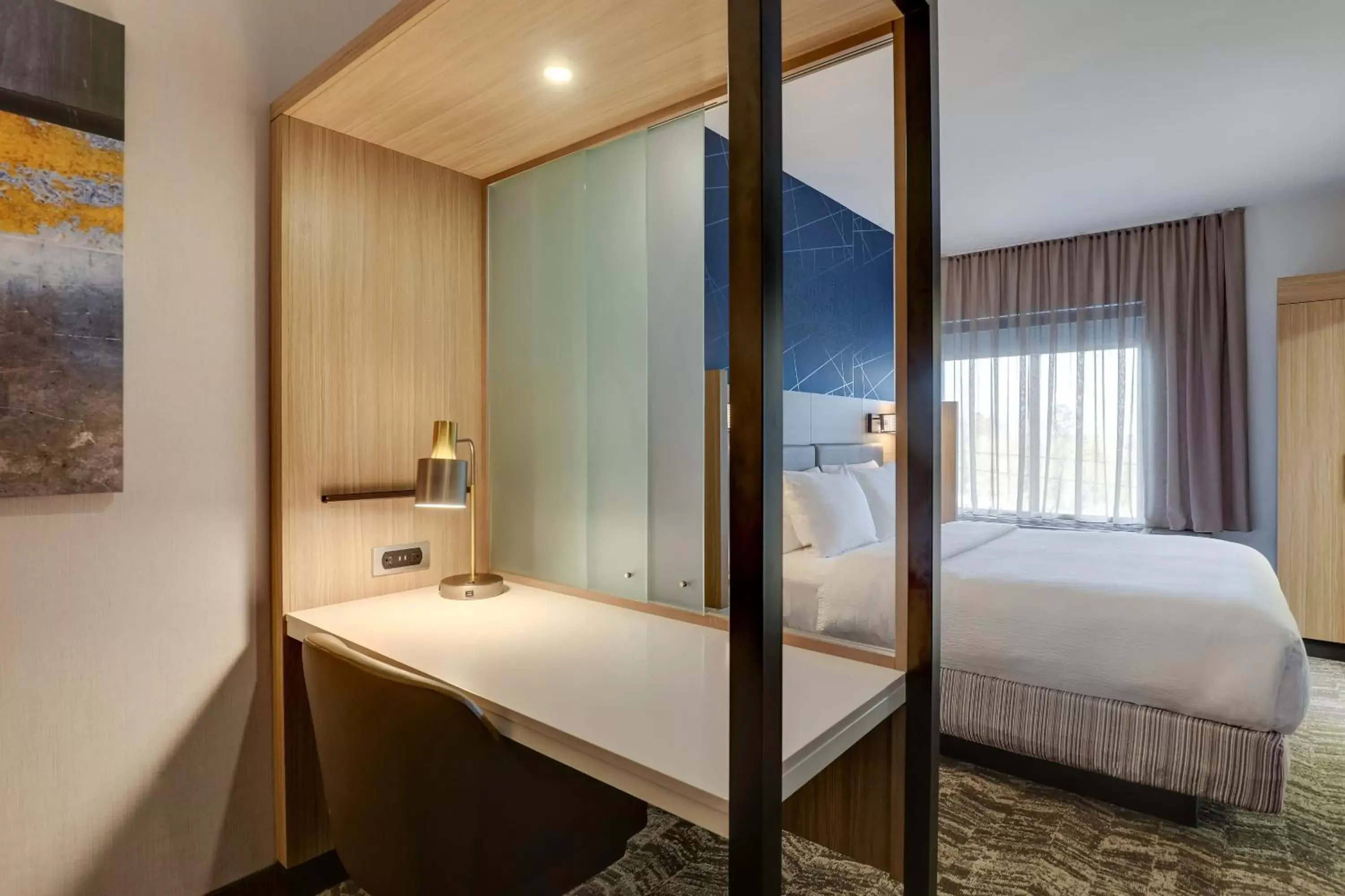 Bedroom, Bathroom in SpringHill Suites by Marriott Cheraw