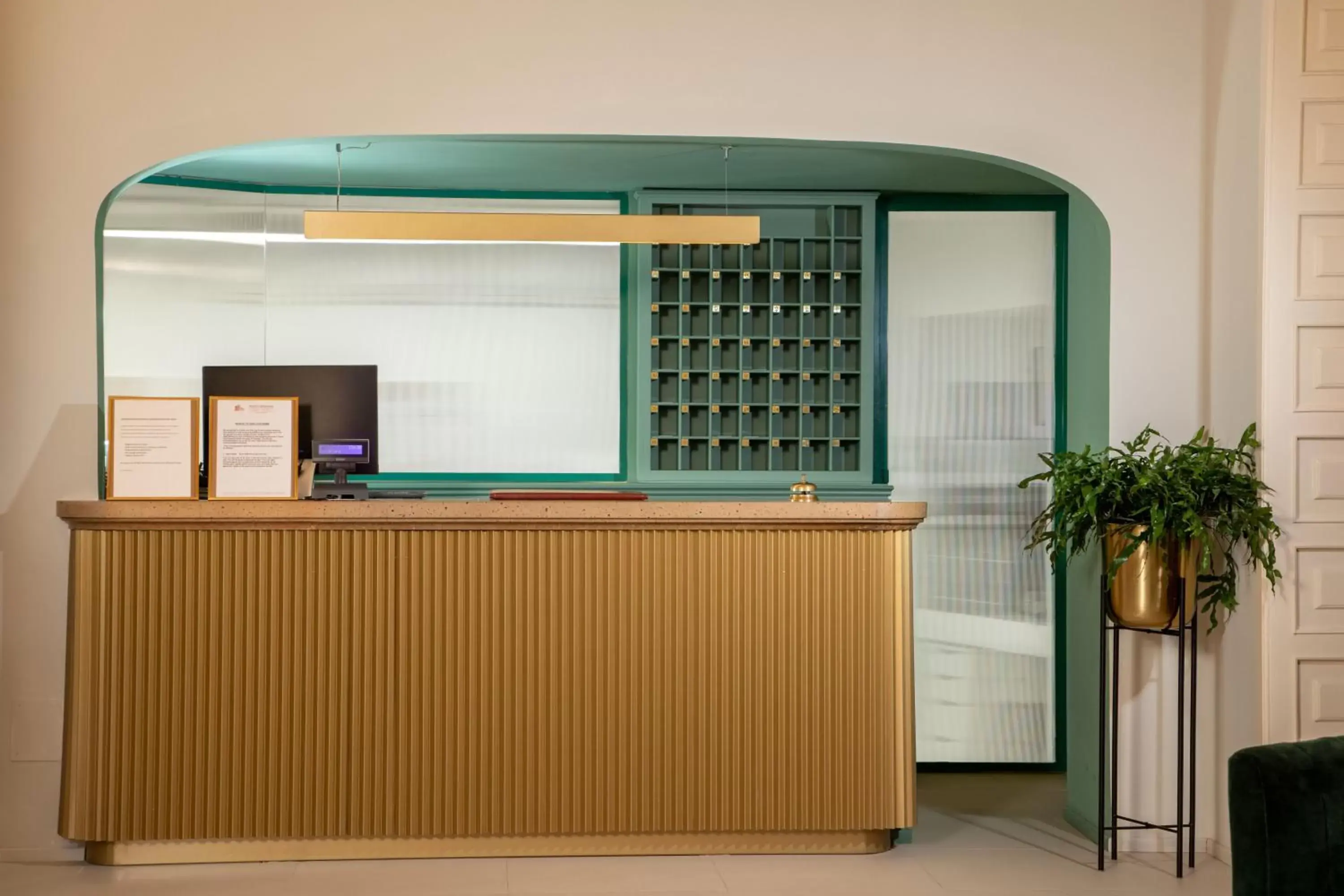 Lobby or reception in Hotel Colosseum Lobby or reception in Hotel Colosseum