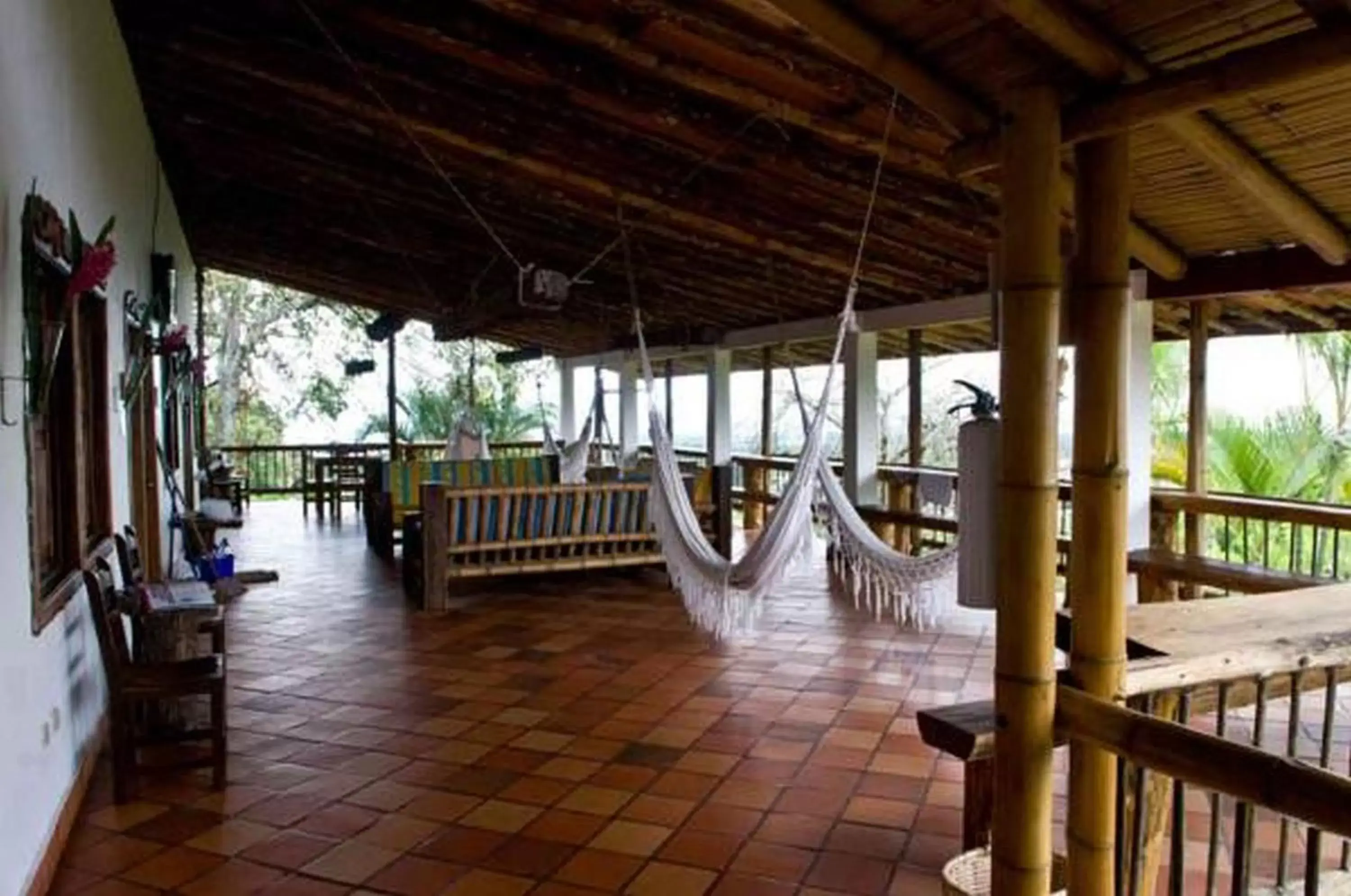 Area and facilities in Hotel Hacienda Combia
