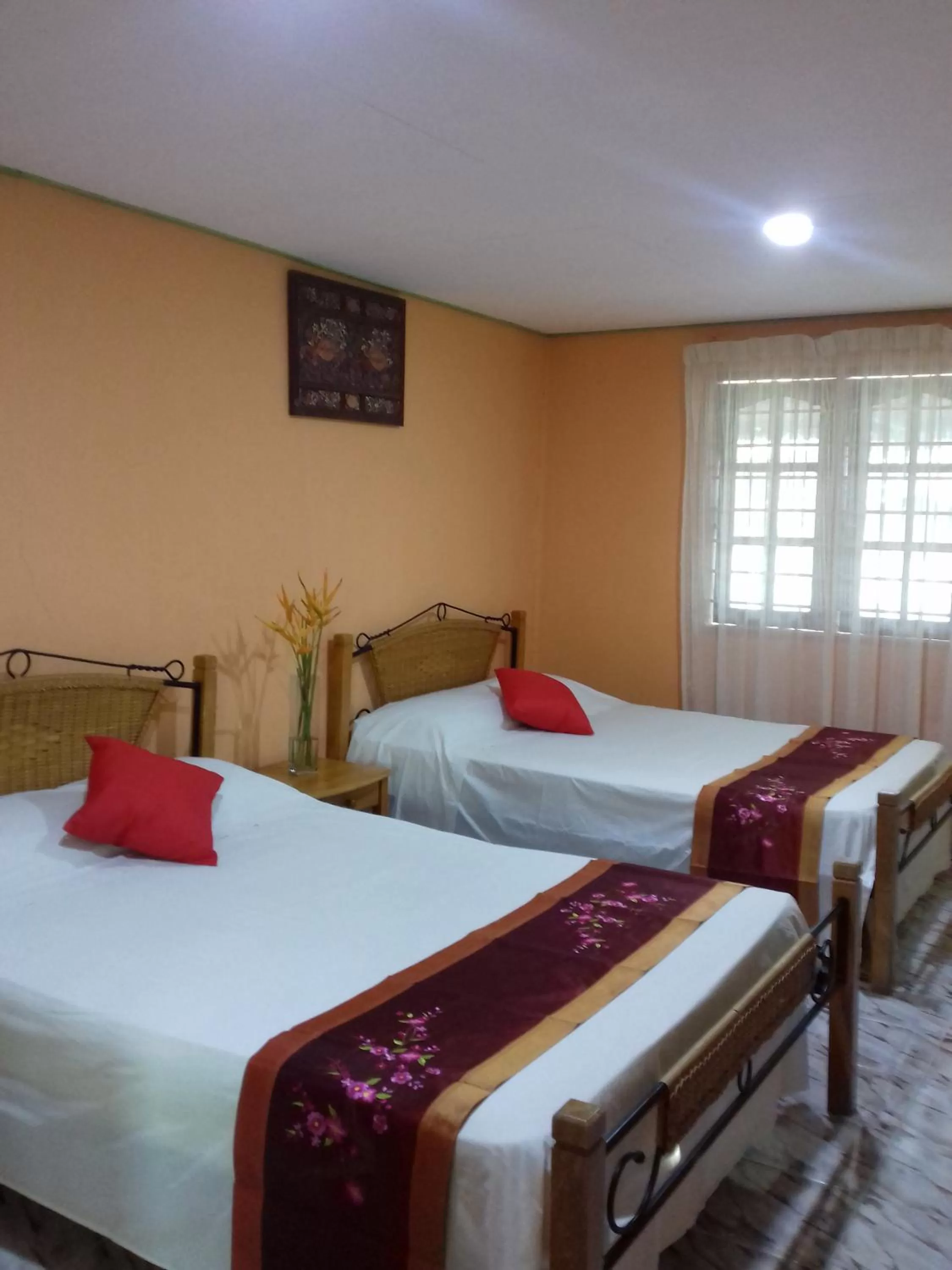 Bed in Mai Chenang Guesthouse