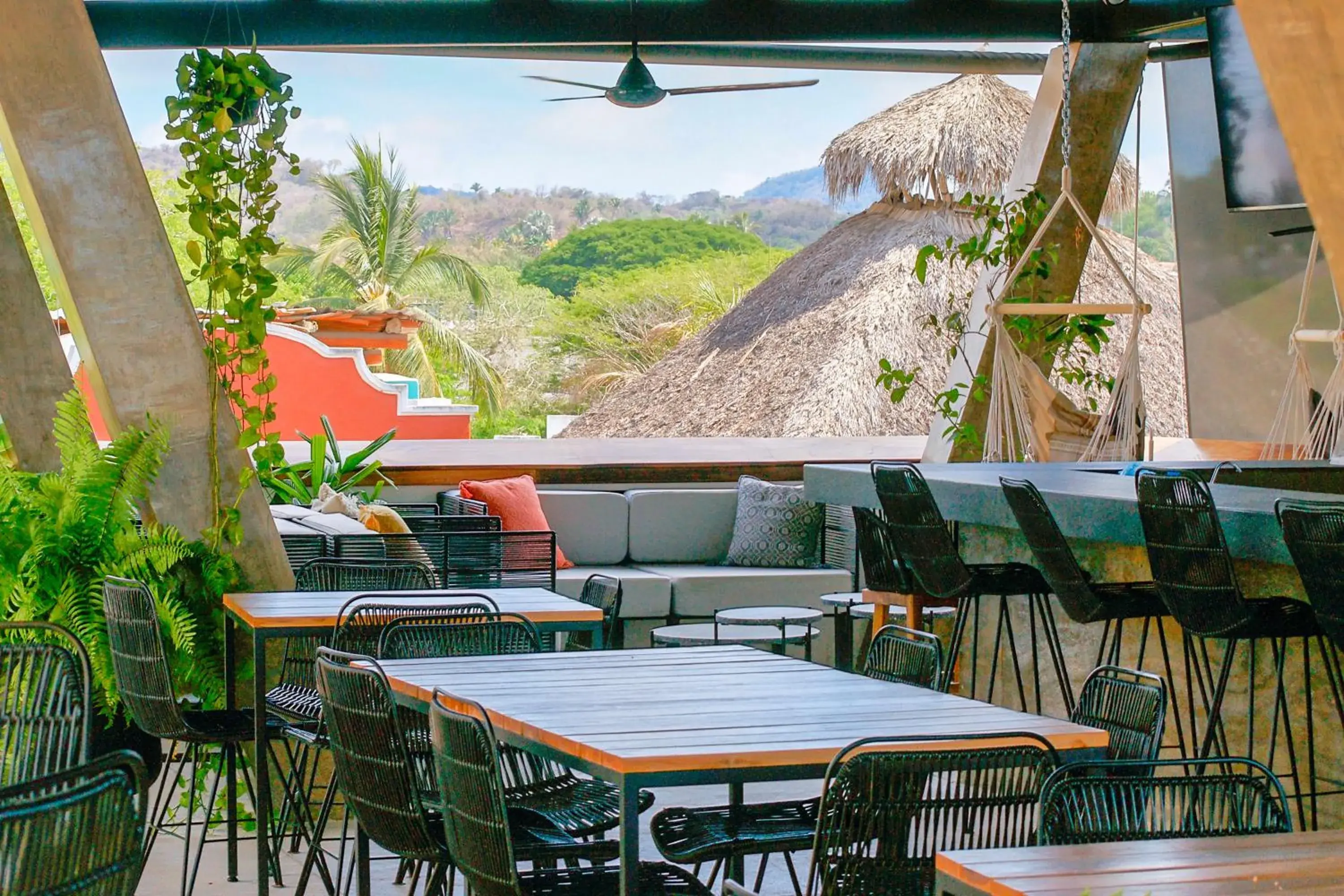 Balcony/Terrace, Restaurant/Places to Eat in Ximena Hotel Boutique