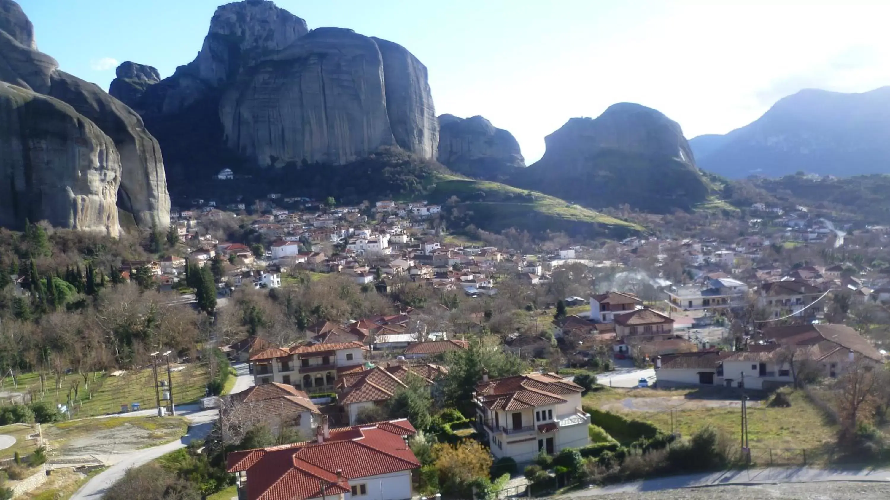 Nearby landmark, Mountain View in Hotel Meteoritis