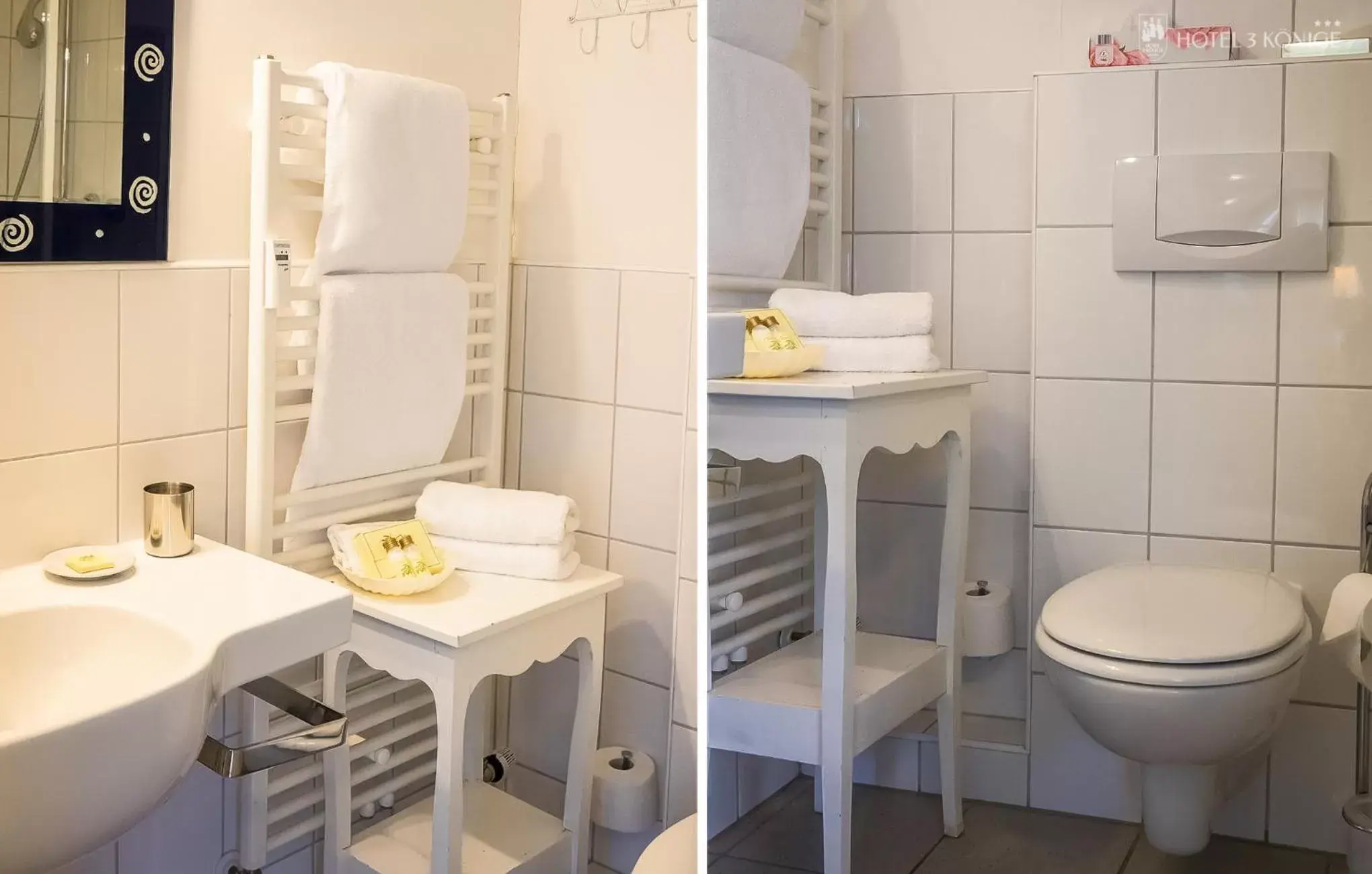 Toilet, Bathroom in Hotel 3 Könige