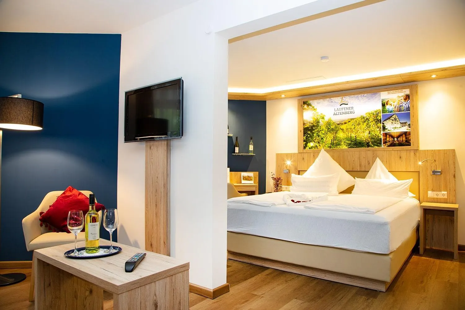 Seating area, Bed in Fini-Resort Badenweiler