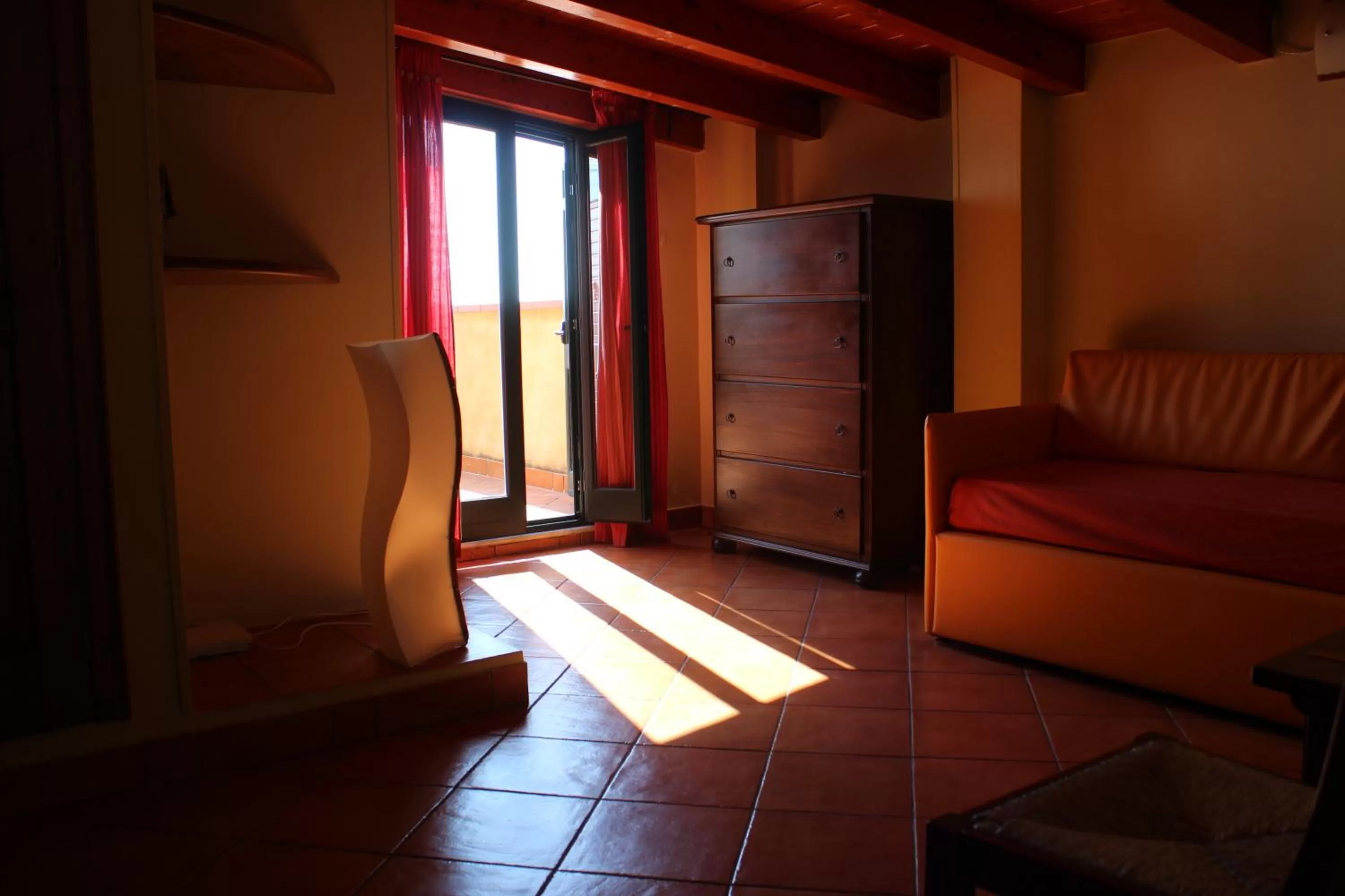 Seating area in B&B Porta Bagni