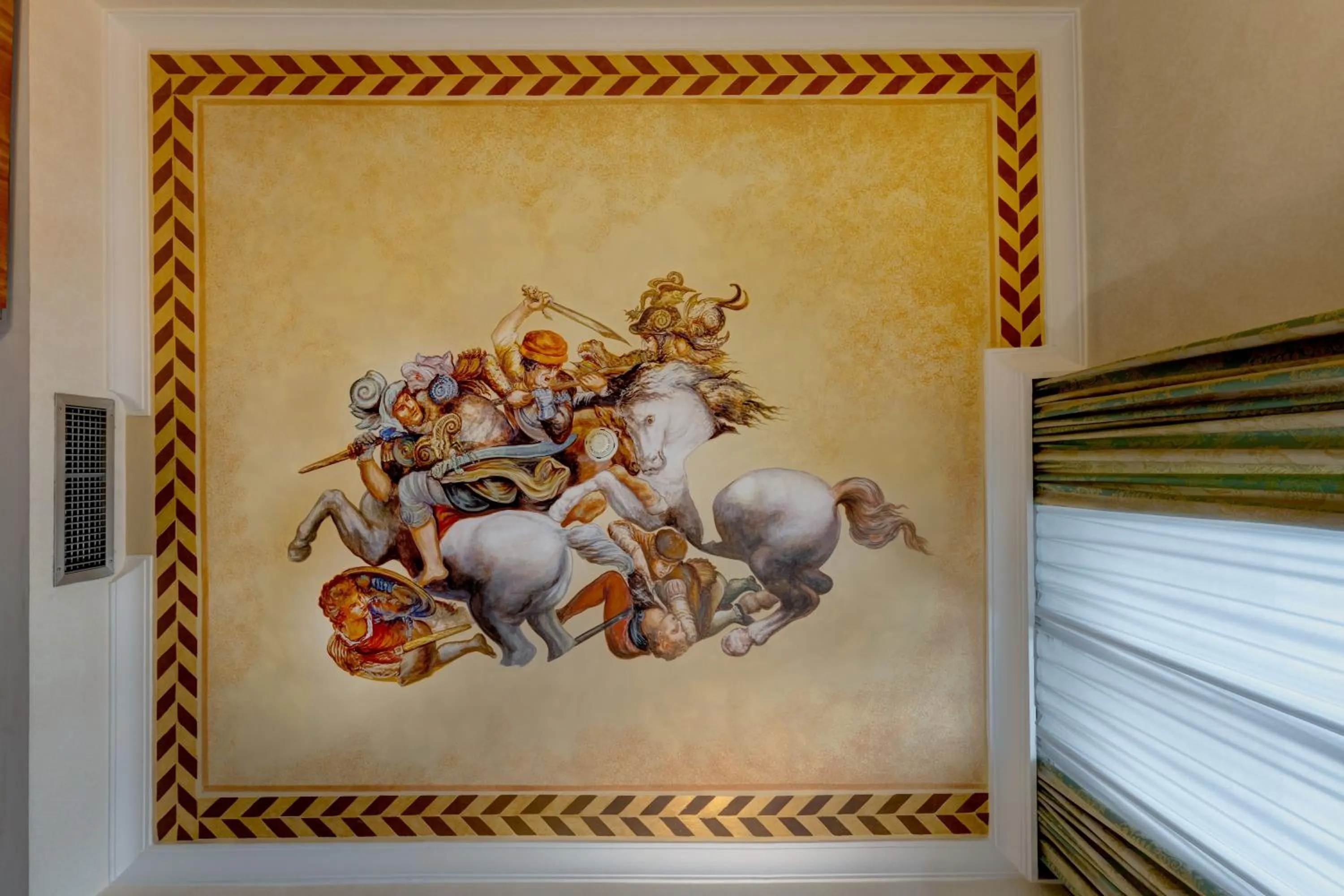 Decorative detail in Hotel Amalfi