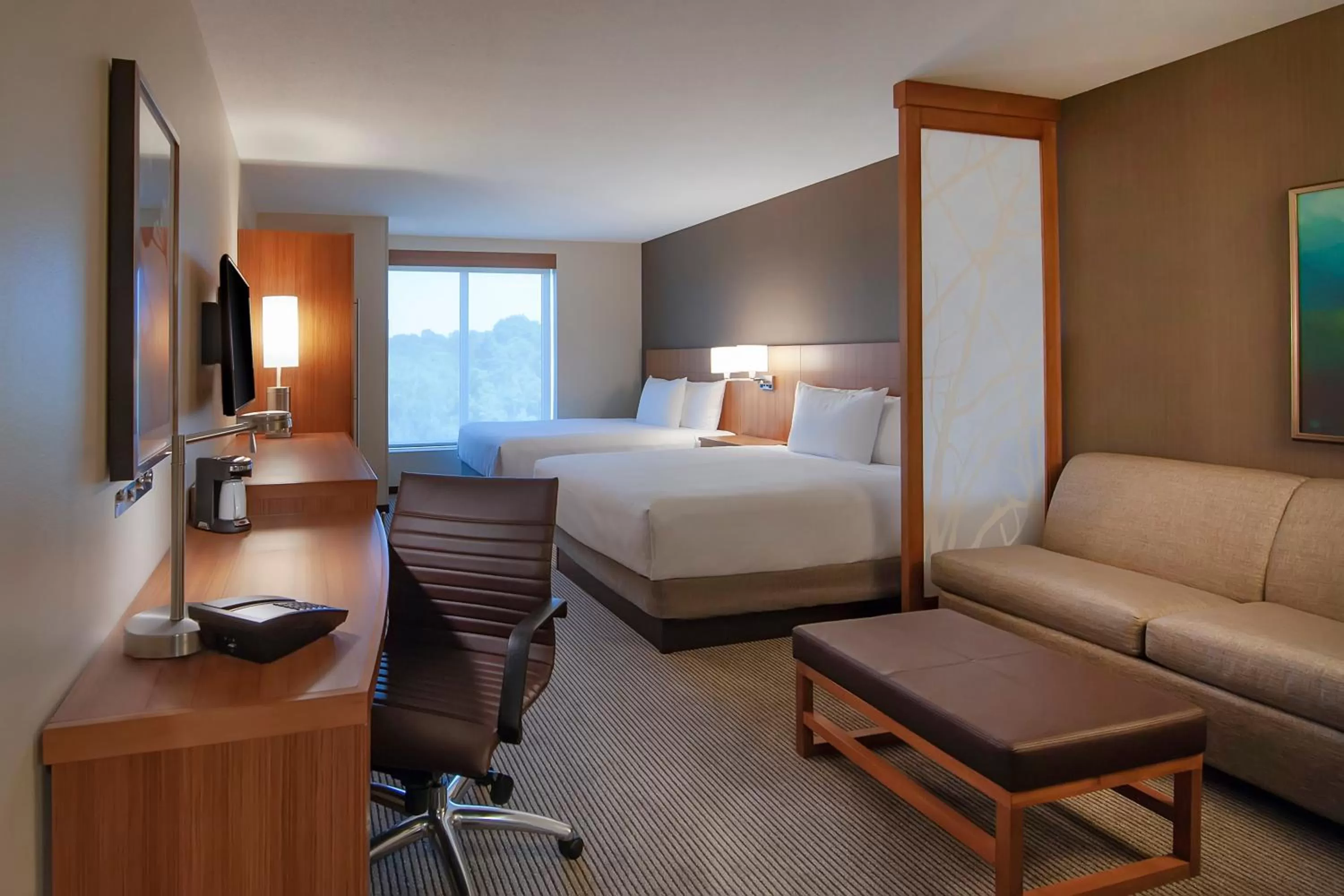 Bedroom, Bed in Hyatt Place Durham Southpoint