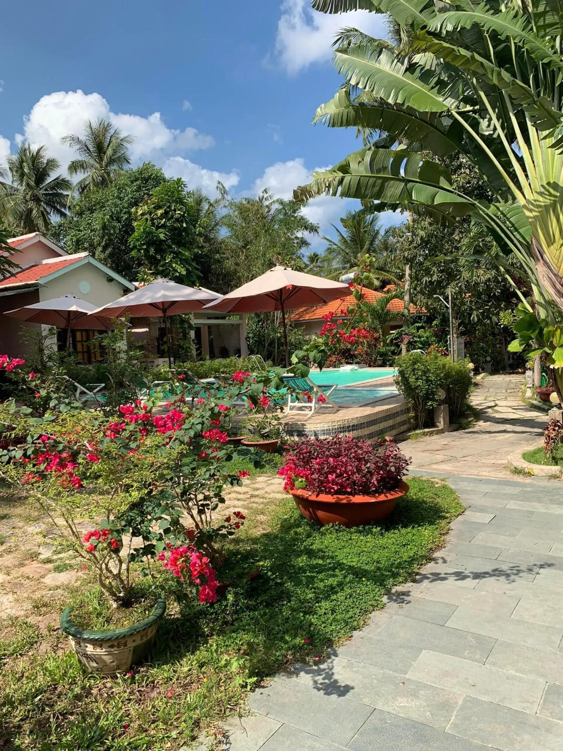 Garden in Hiep Thanh Resort