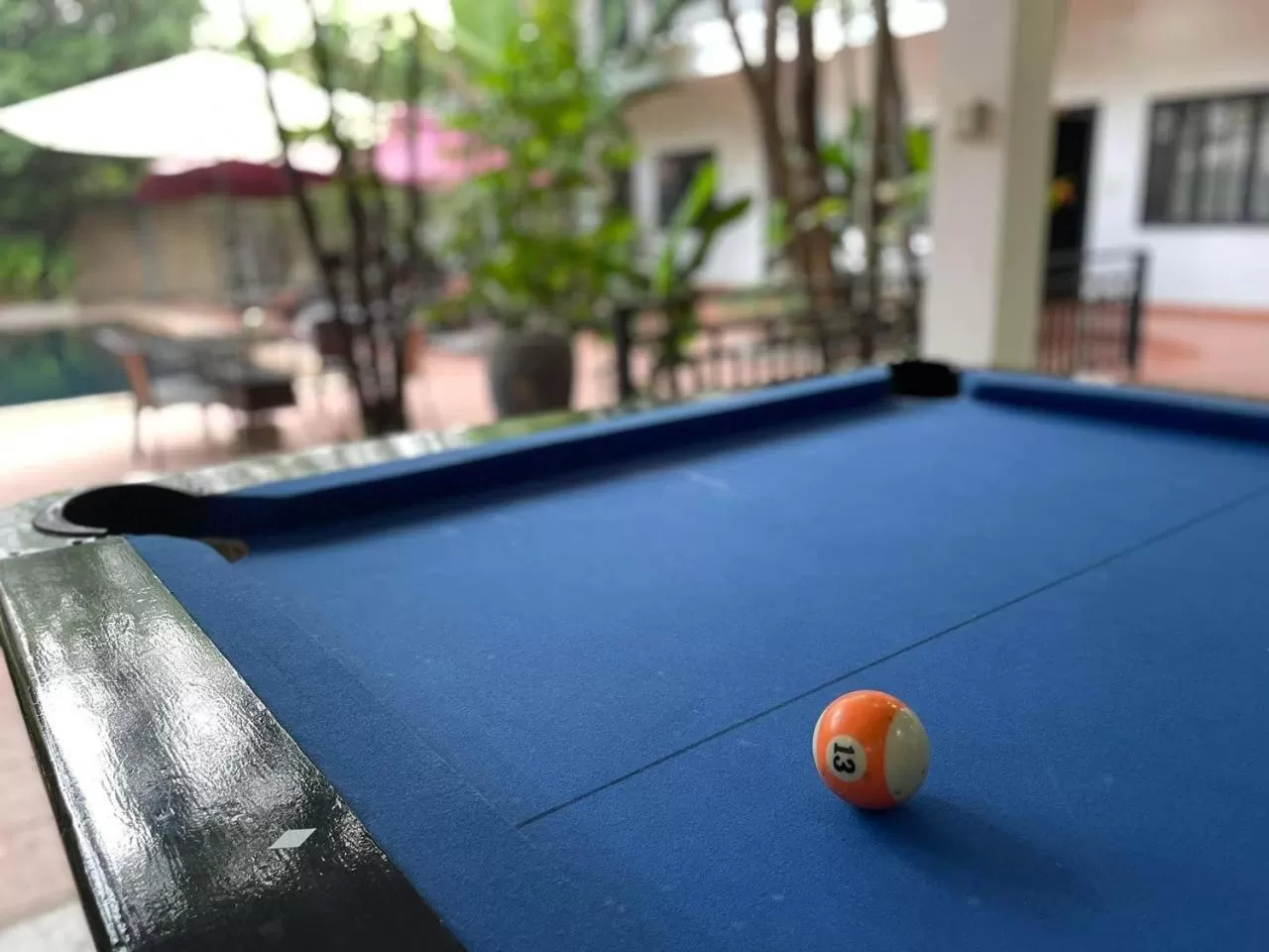 Pool view, Billiards in Angkor Tiger Resort