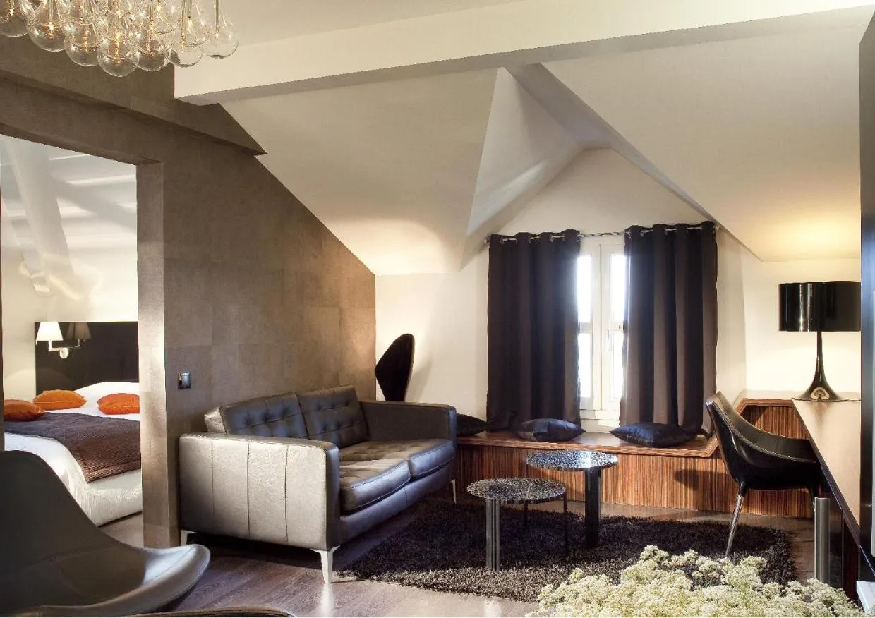 Bed in Hotel Du Golf