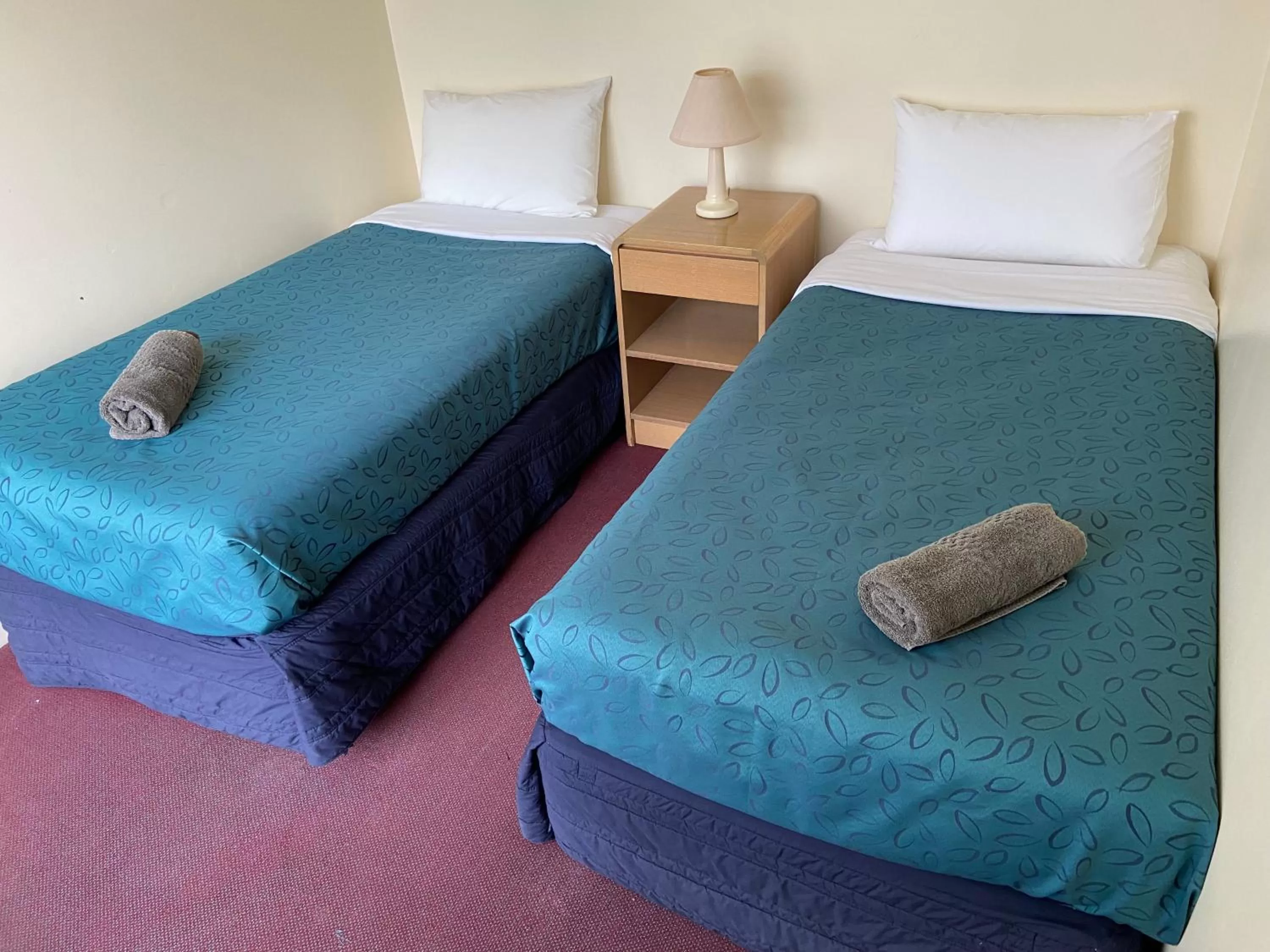 Bed in Orbost Country Man Motor Inn