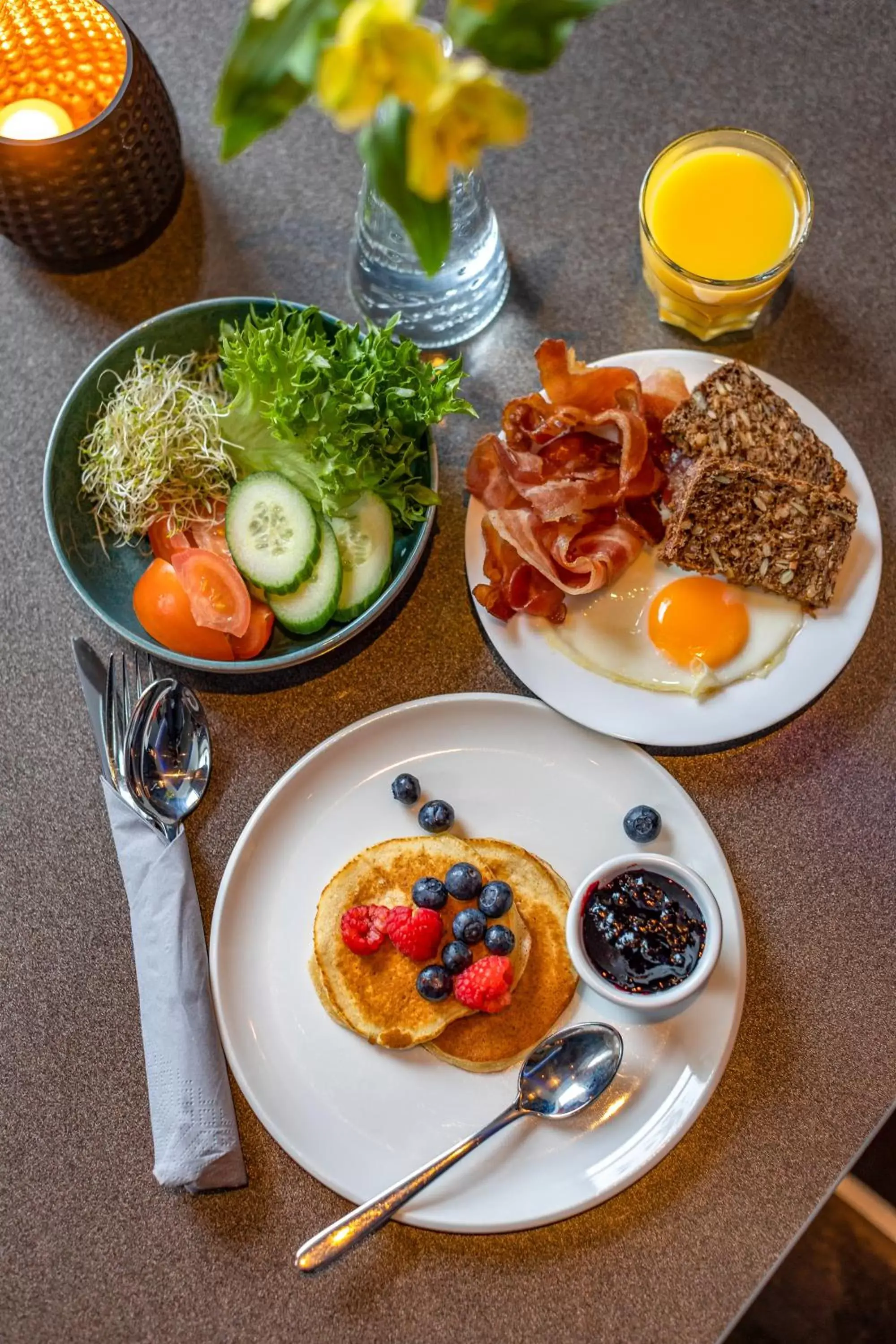 Breakfast in Clarion Hotel Ernst