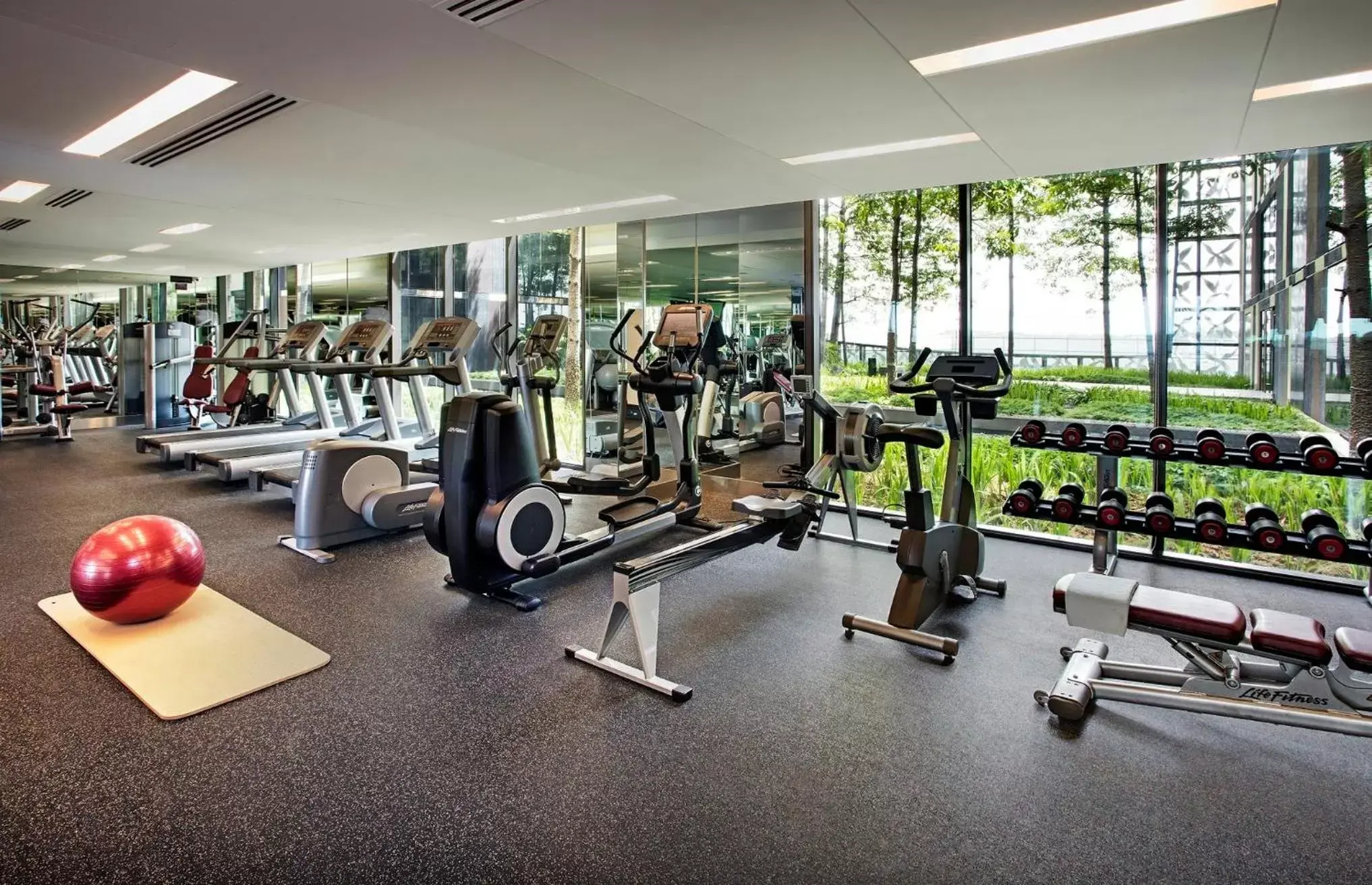 Spa and wellness centre/facilities, Fitness Center/Facilities in Crowne Plaza Changi Airport, an IHG Hotel