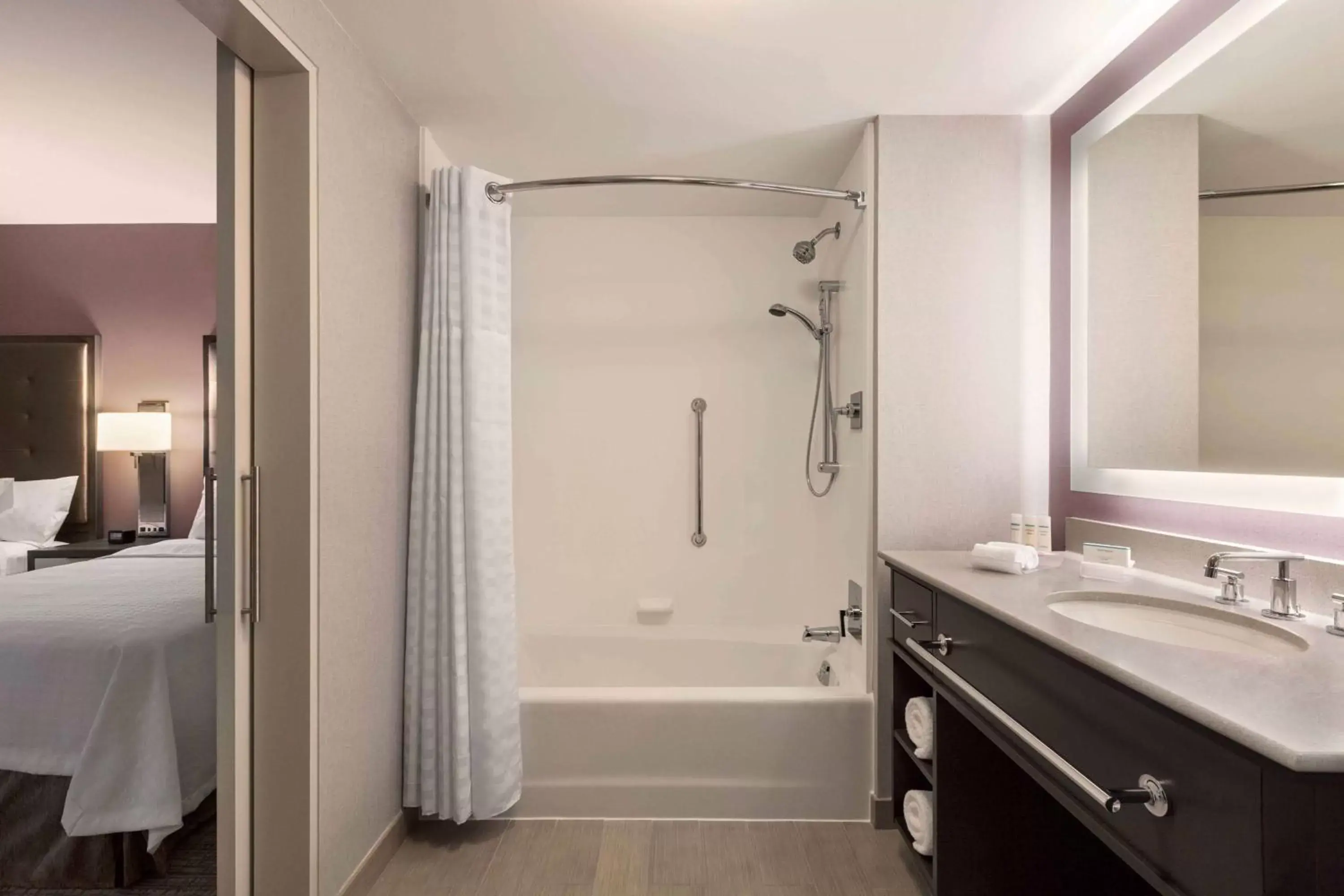 Bathroom in Homewood Suites by Hilton Washington DC Convention Center