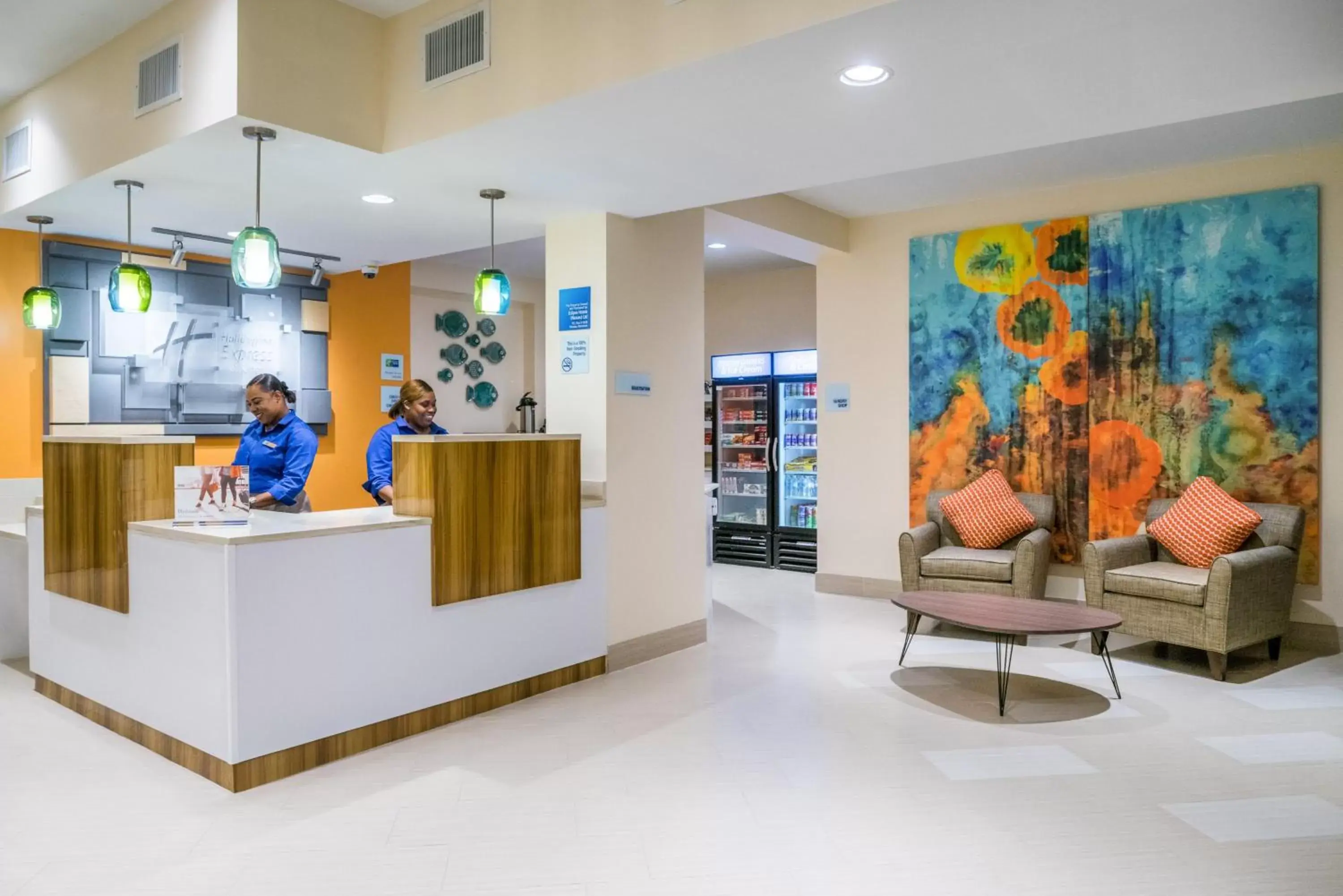 Property building, Lobby/Reception in Holiday Inn Express & Suites Nassau, an IHG Hotel