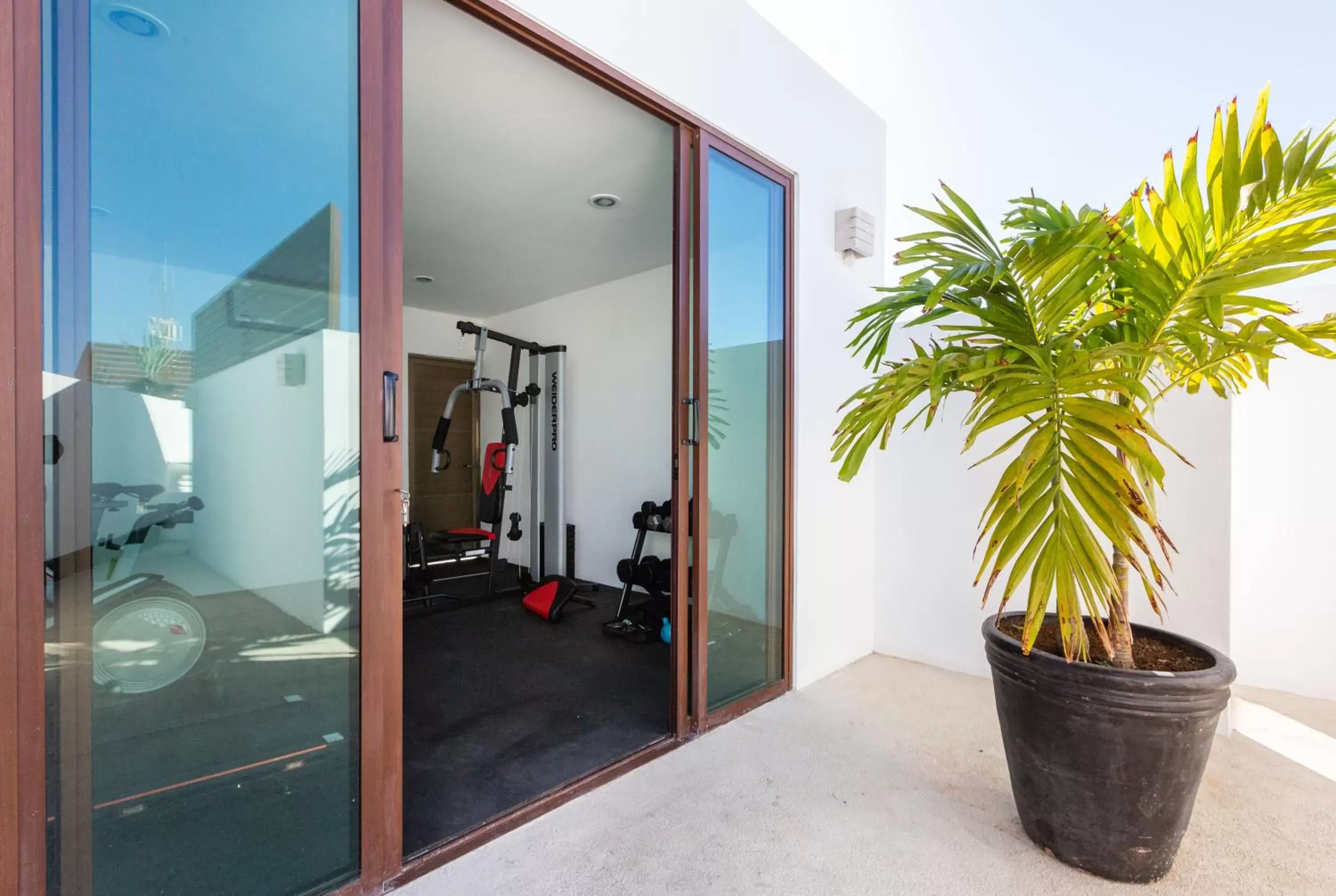 Fitness centre/facilities in Luxury apartment two