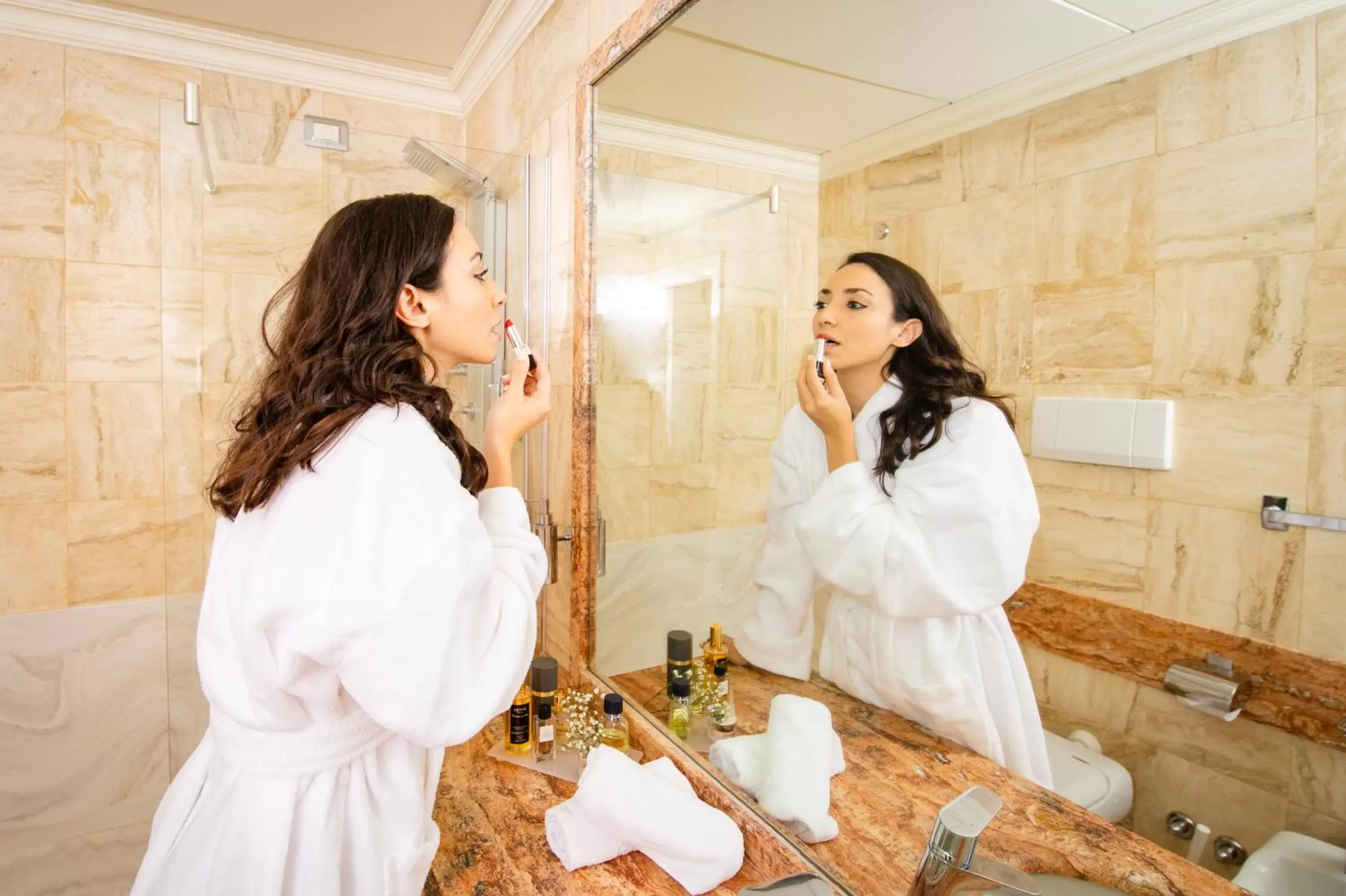 Bathroom in Etrusco Arezzo Hotel - Sure Hotel Collection by Best Western