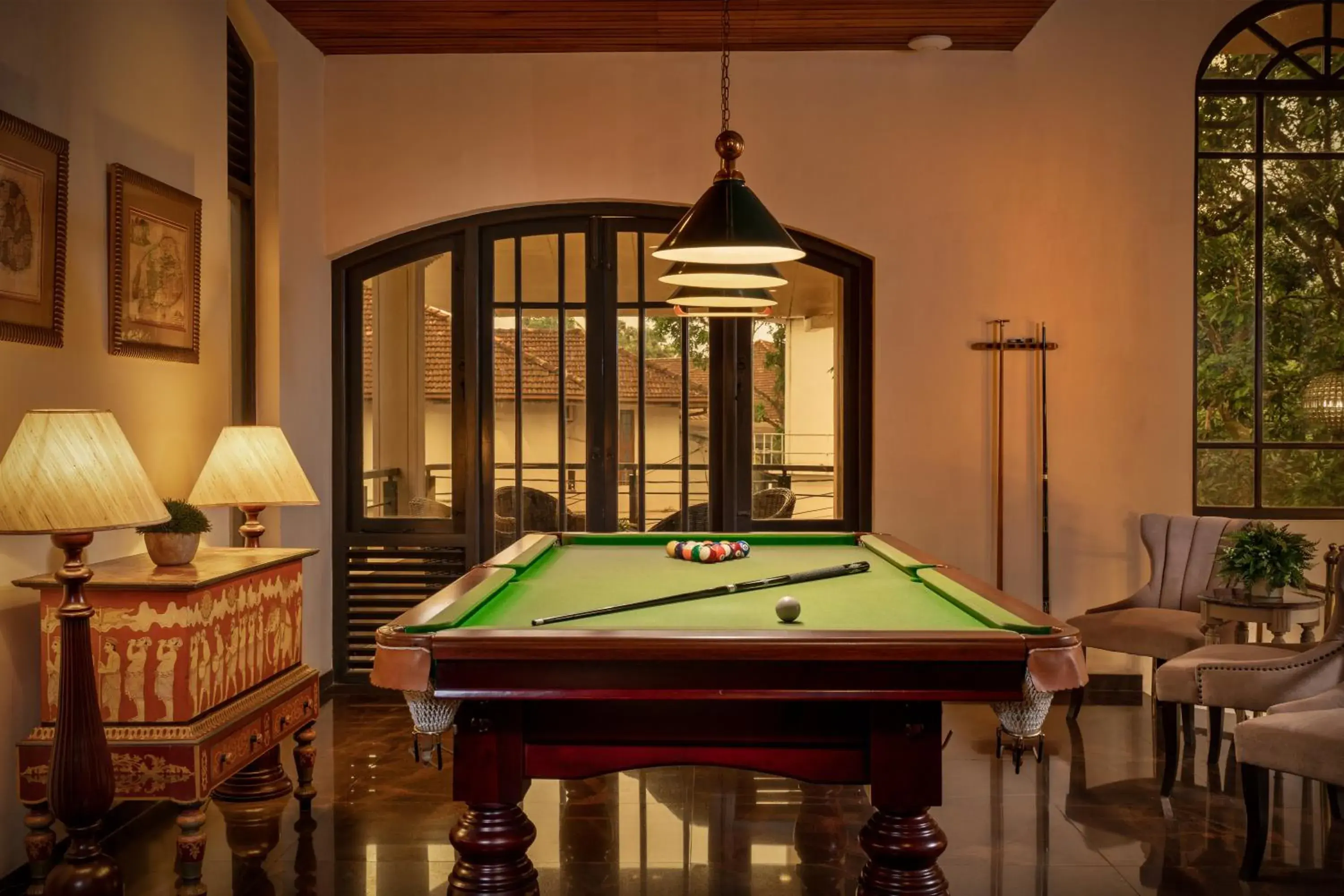 Billiard, Billiards in Clove Villa