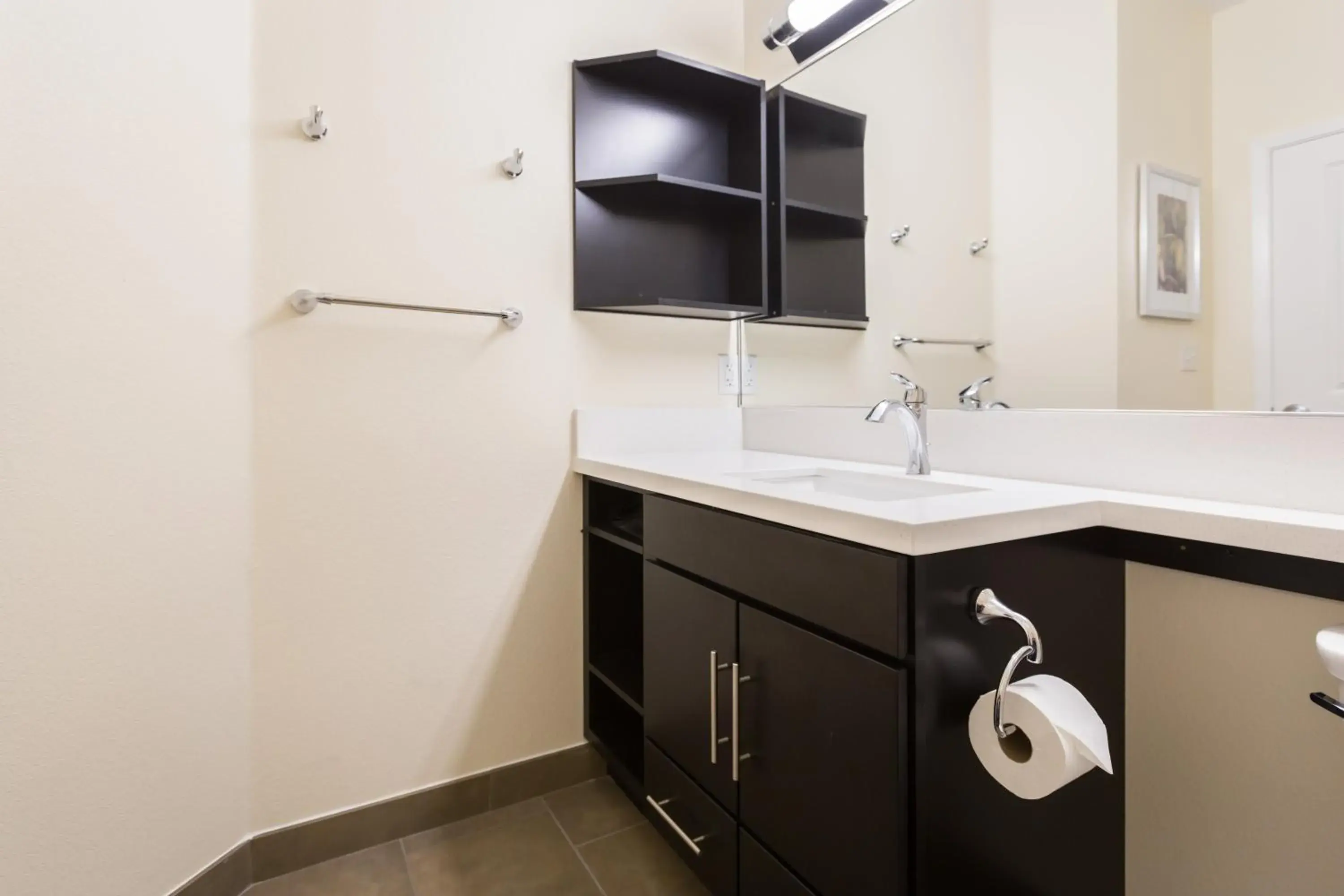 Bathroom in Candlewood Suites - Buda - Austin SW, an IHG Hotel