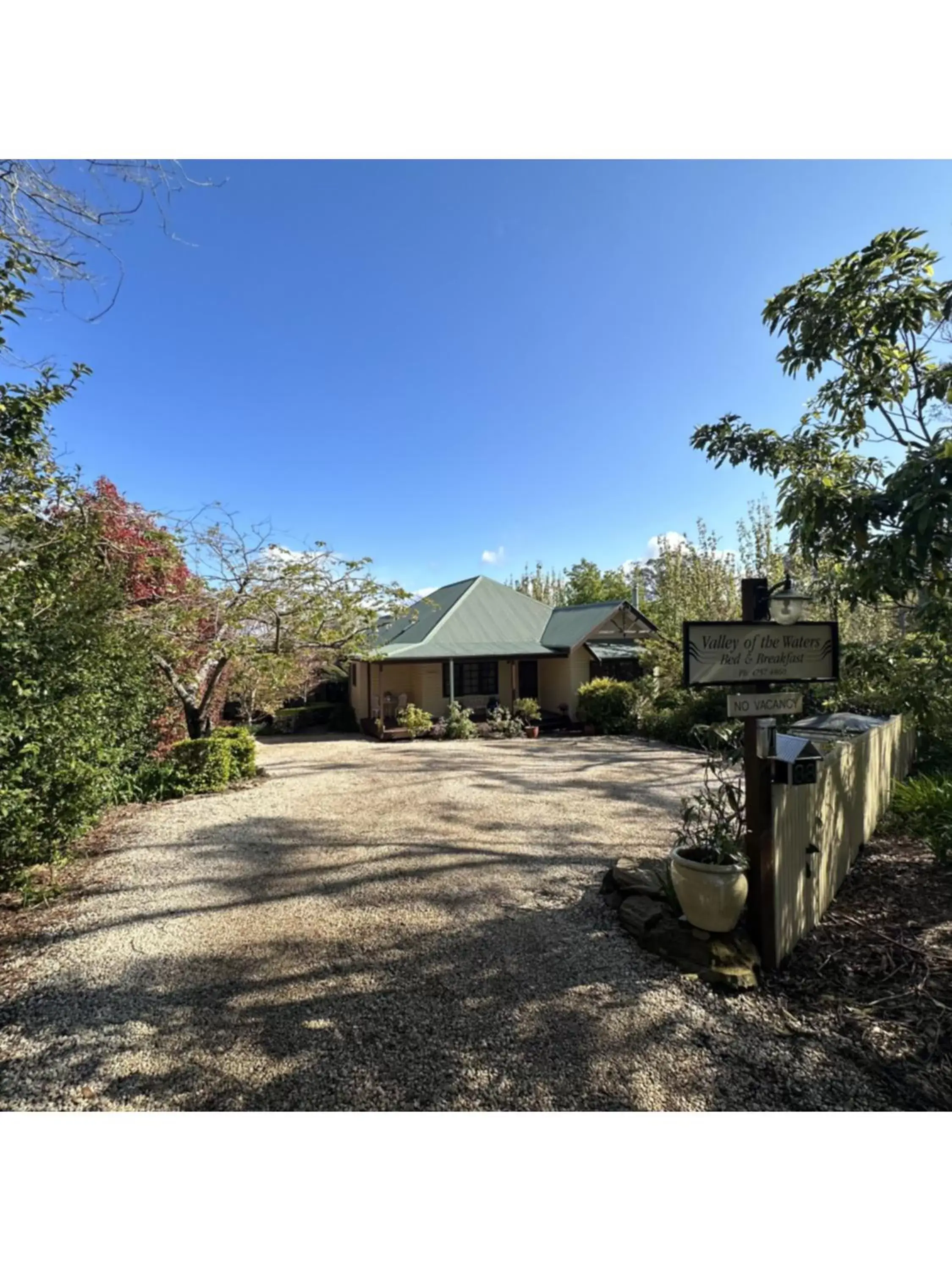 Property Building in Valley of the Waters B&B