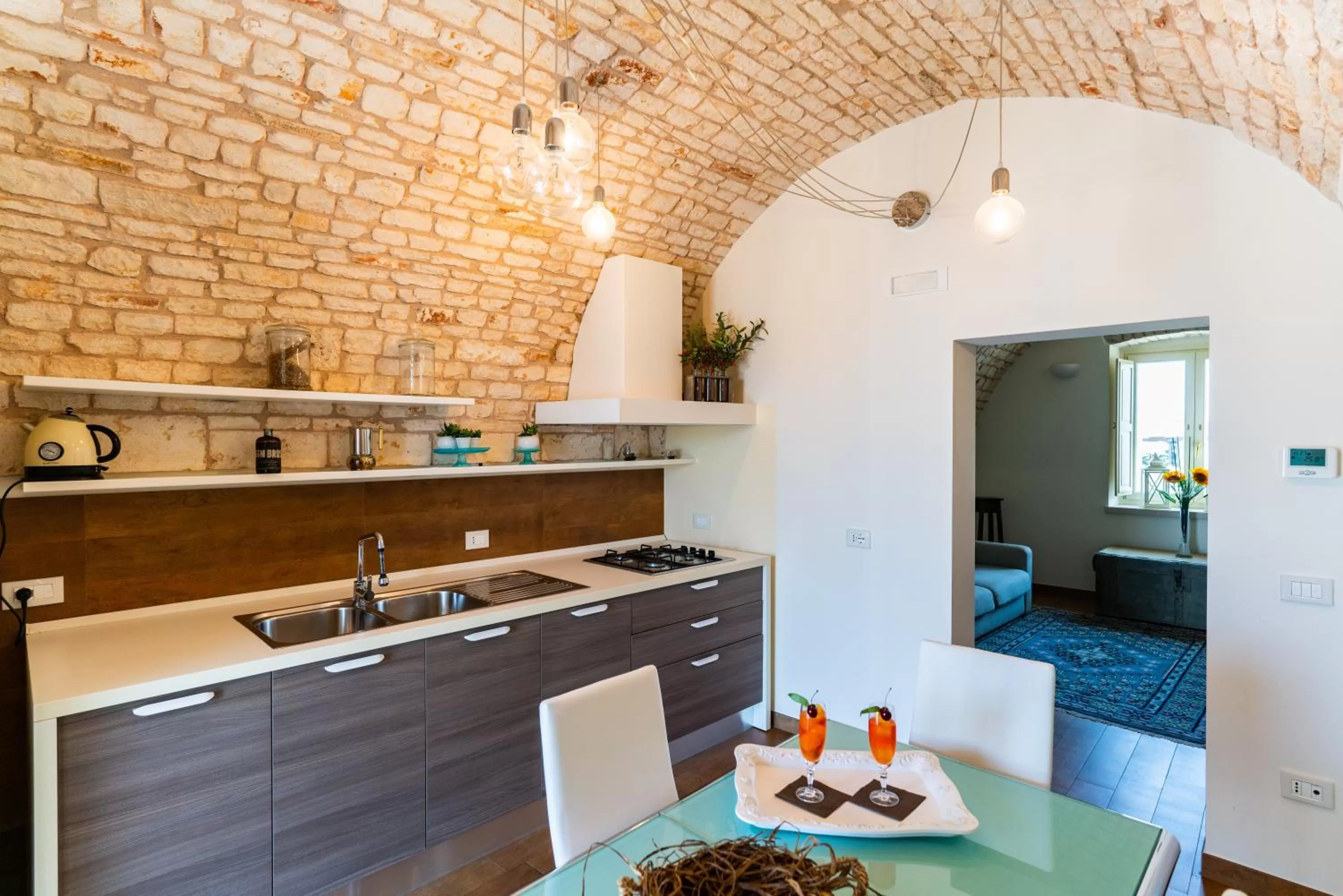 Kitchen or kitchenette in Palazzo Scotto