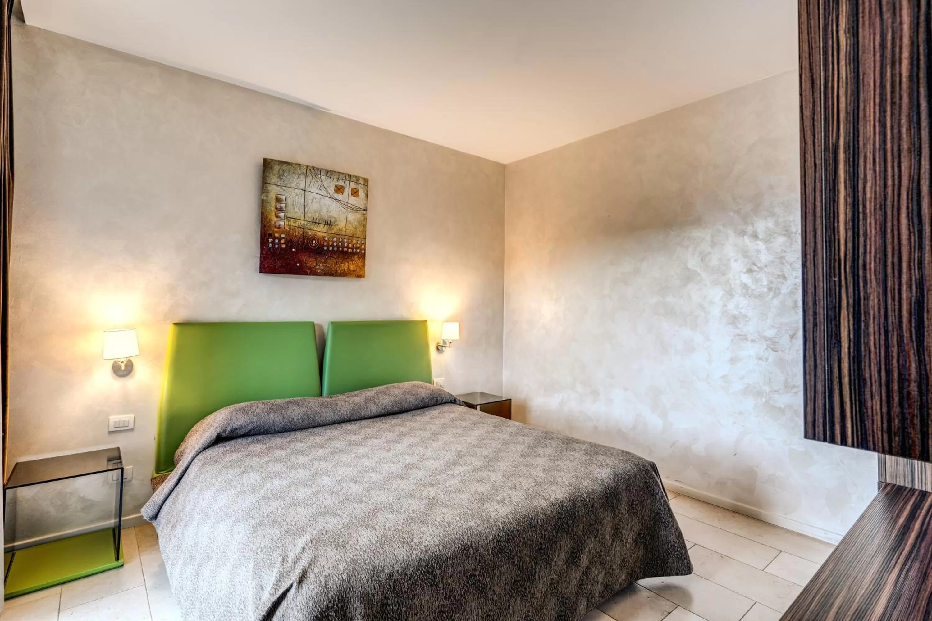 Bed in Hotel Isola Sacra Rome Airport