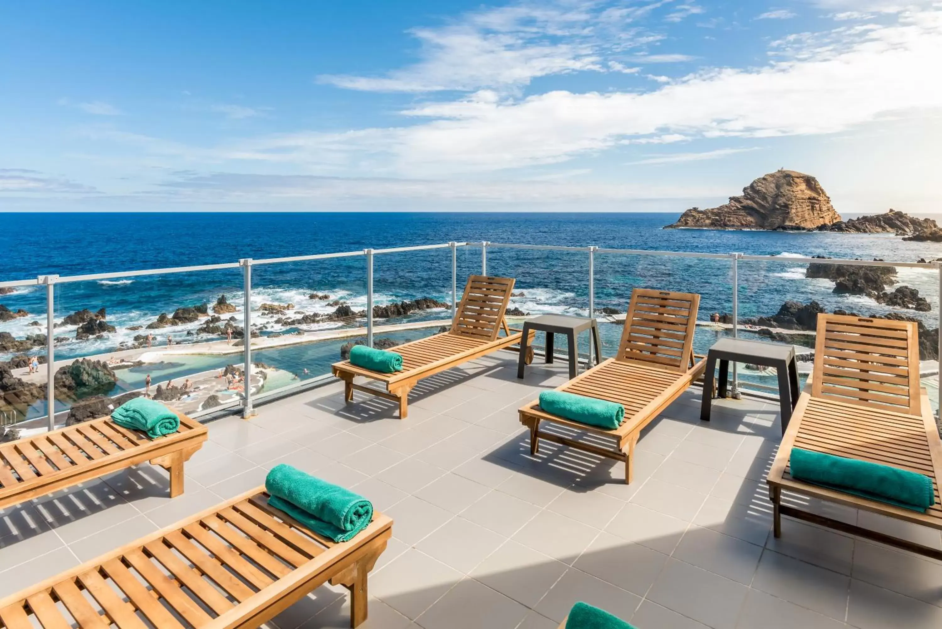 Solarium, Sea View in Aqua Natura Madeira