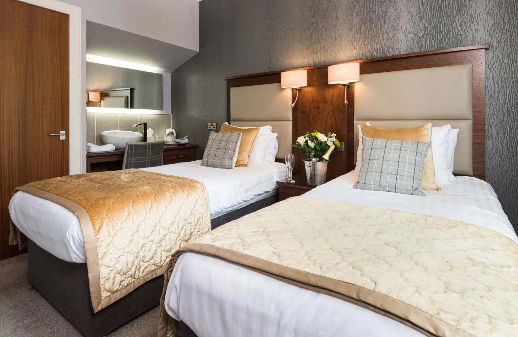 Bed in Rosehill Guest House