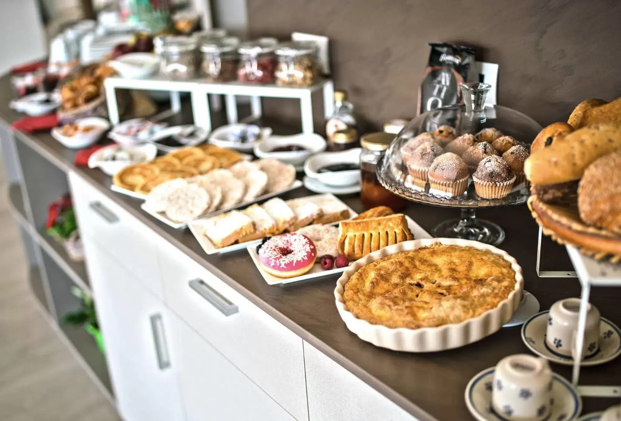 Continental breakfast in Hotel Ristorante Stampa