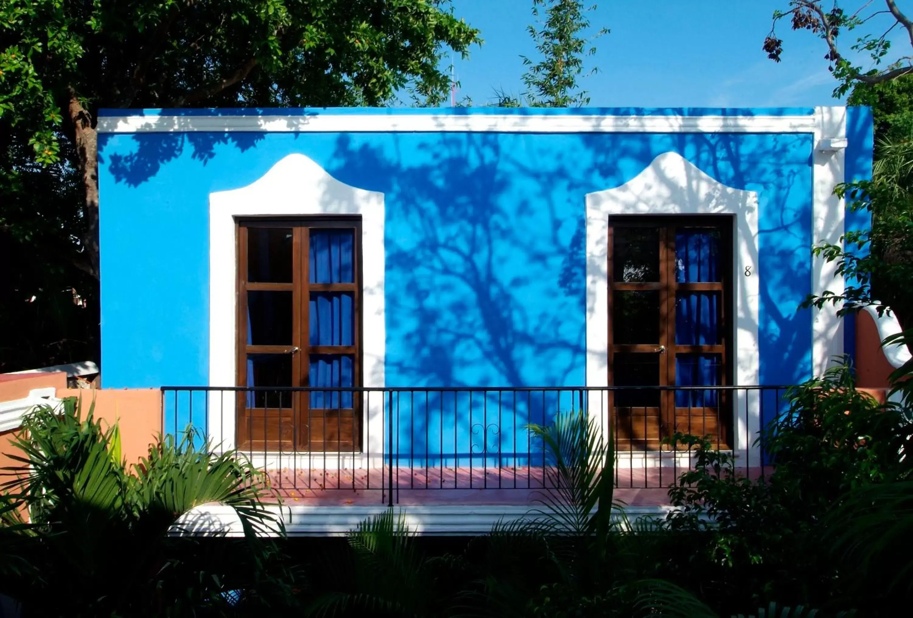 Facade/entrance, Property Building in Hotel Hacienda Mérida