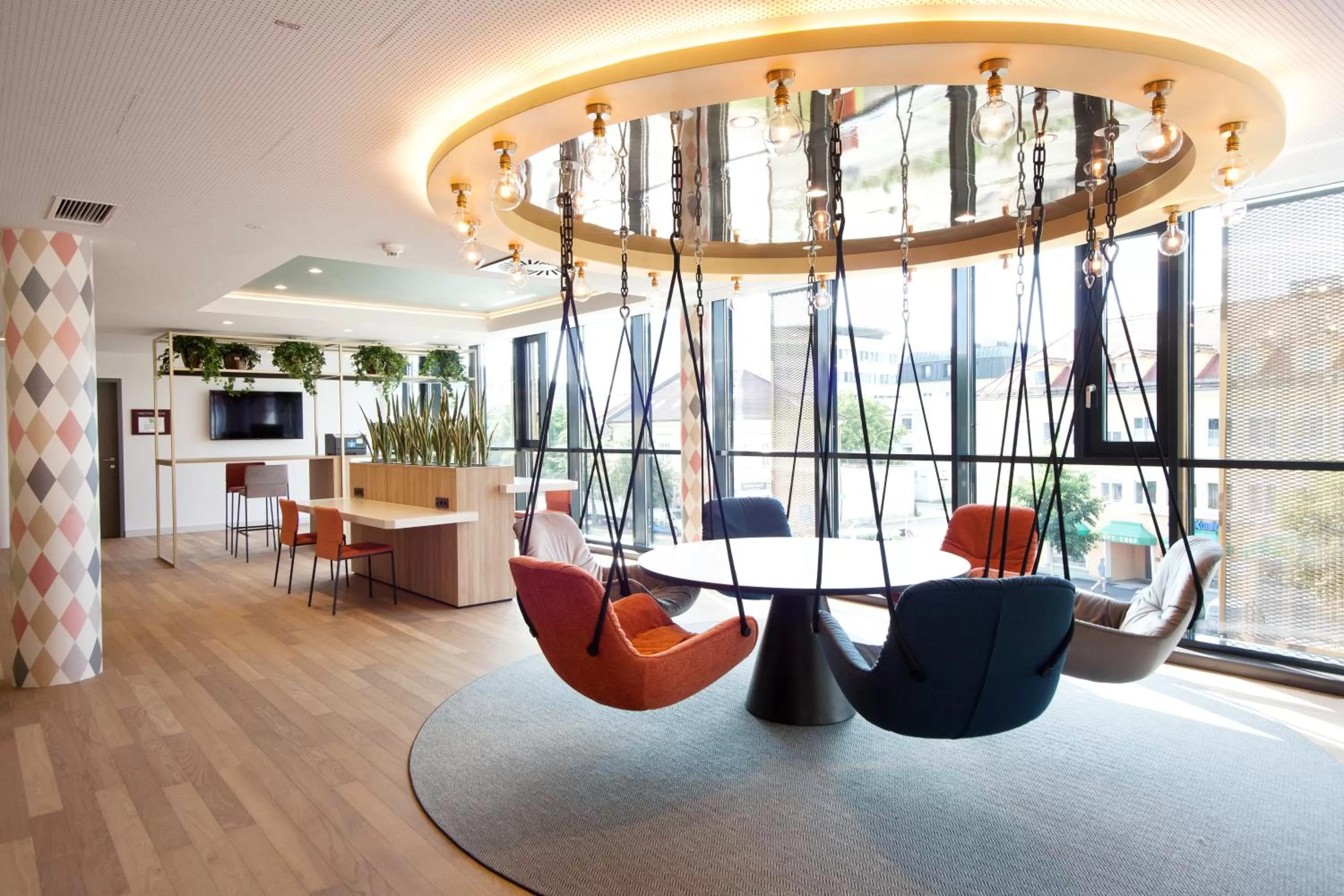 Lobby or reception in ibis Styles Klagenfurt am Woerthersee