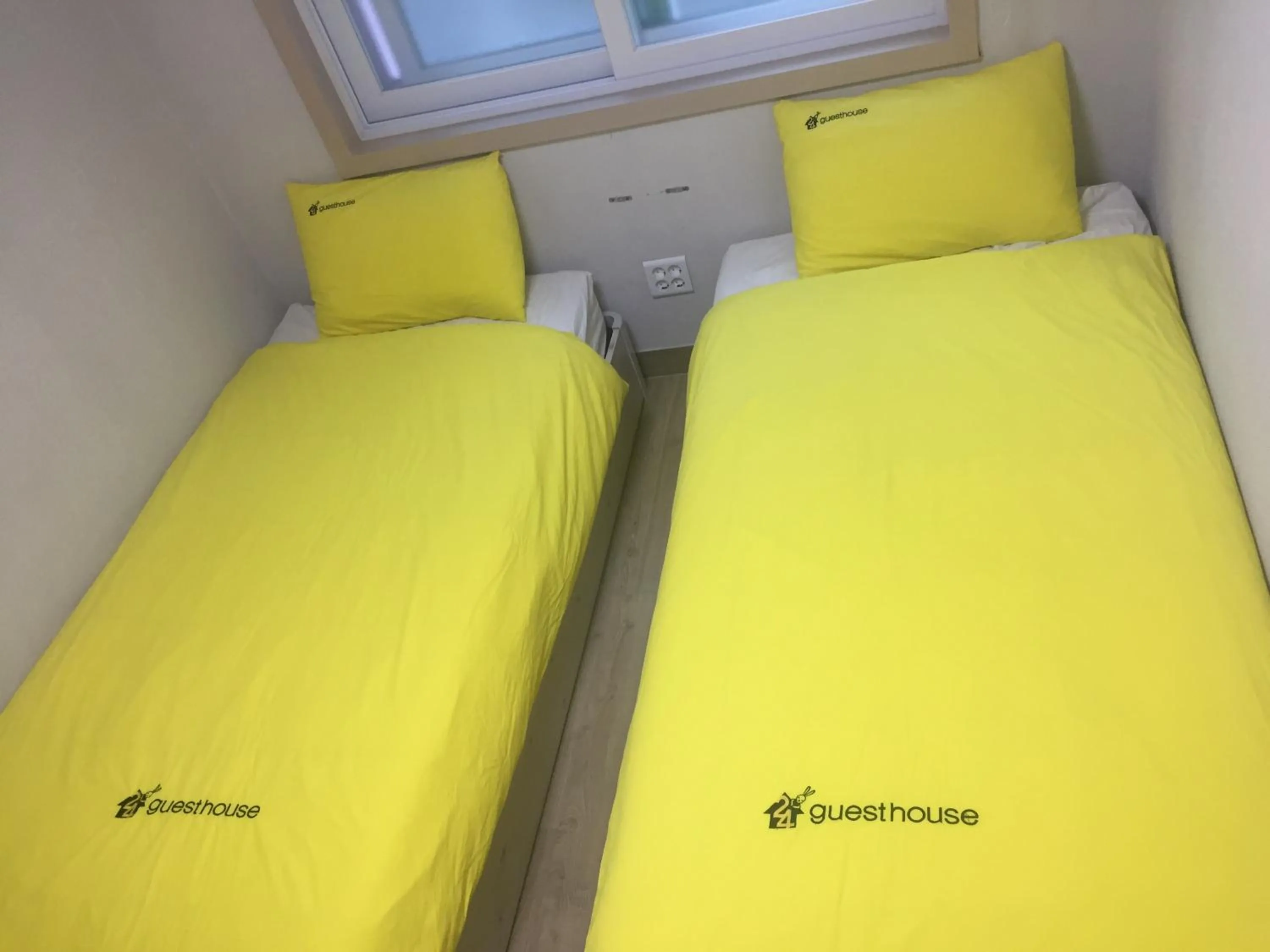 Bed in 24 Guesthouse KyungHee University