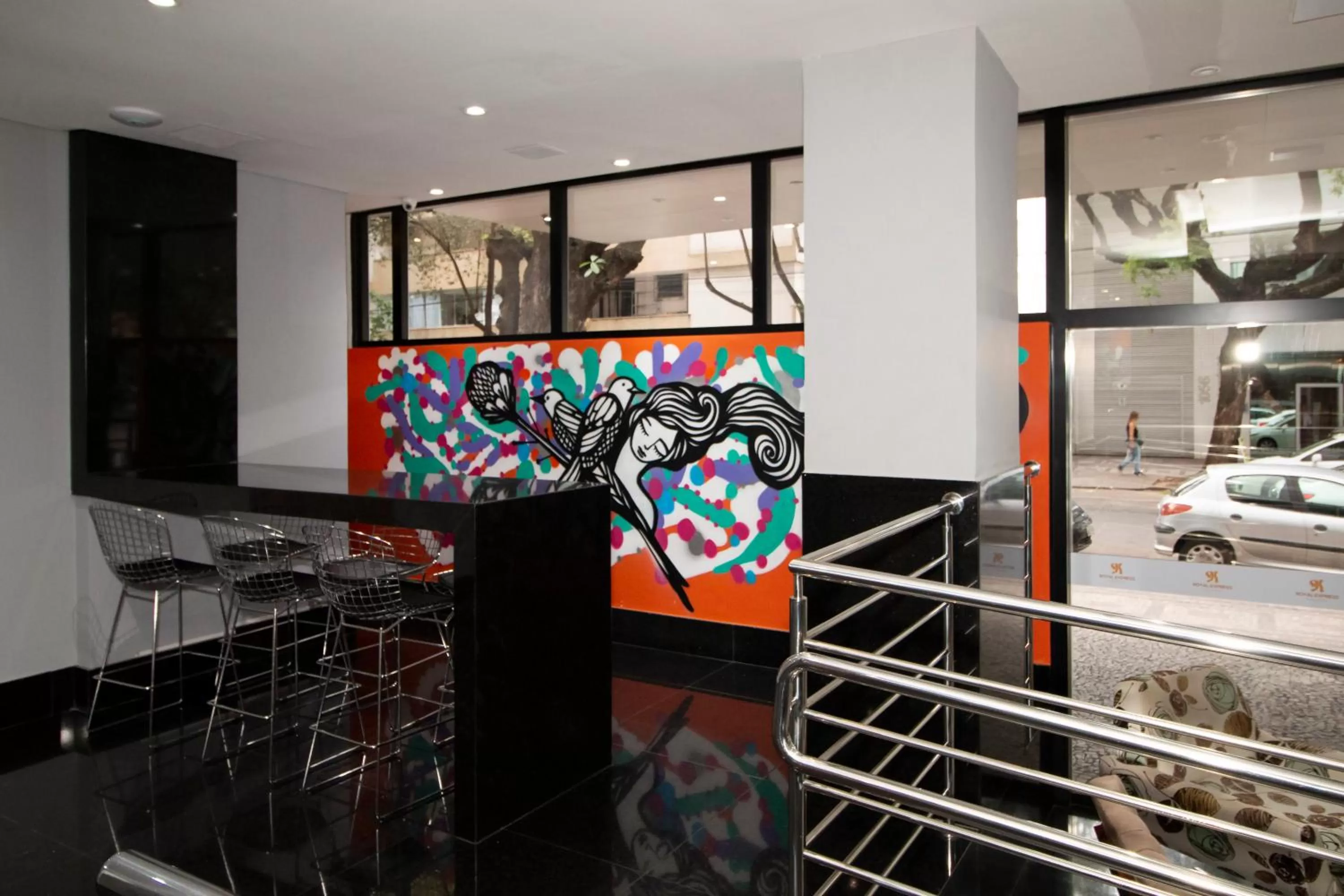 Lobby or reception in Royal Design Savassi Hotel