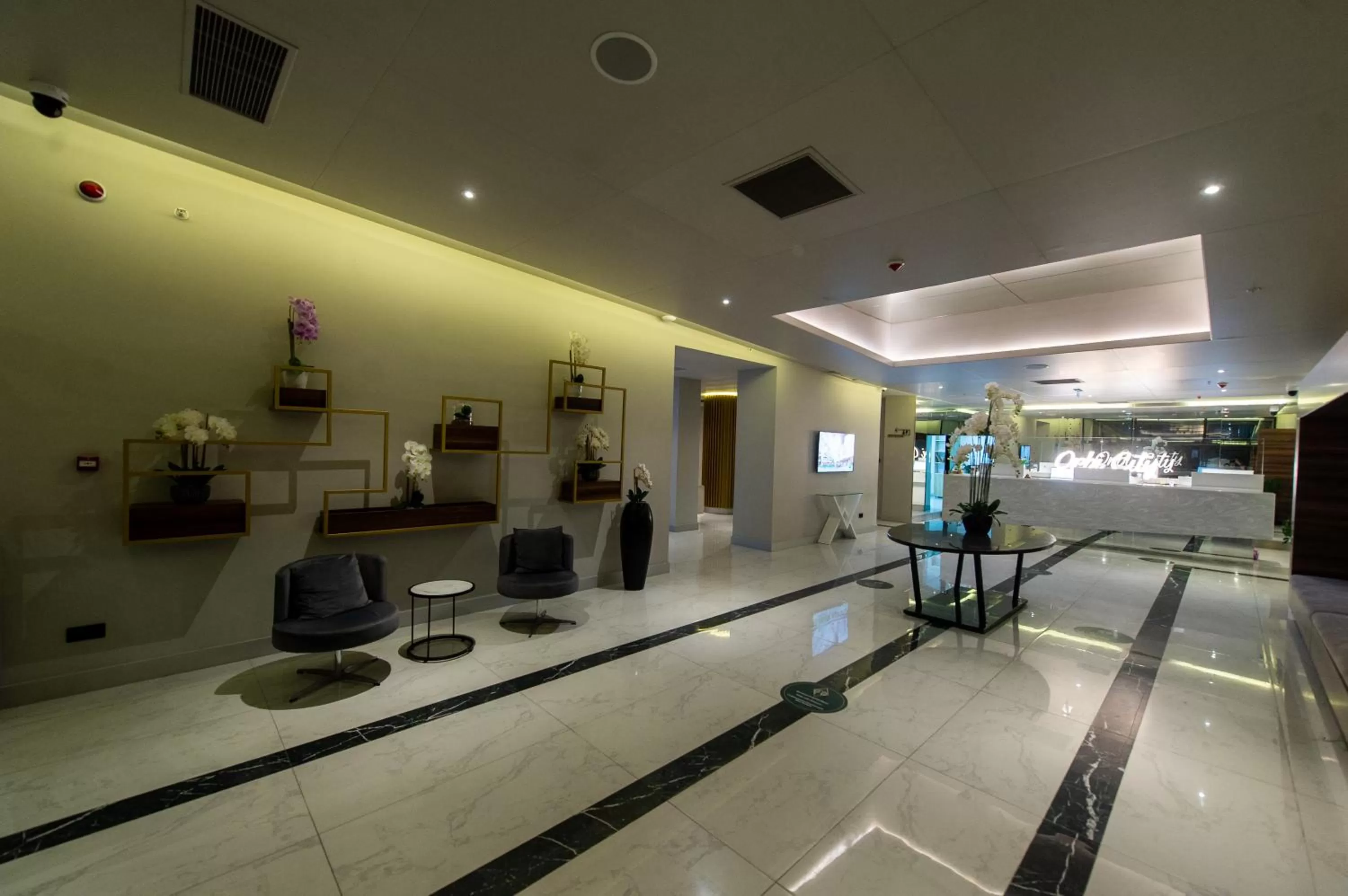 Property building, Fitness Center/Facilities in Orbi City Batumi With Sea View