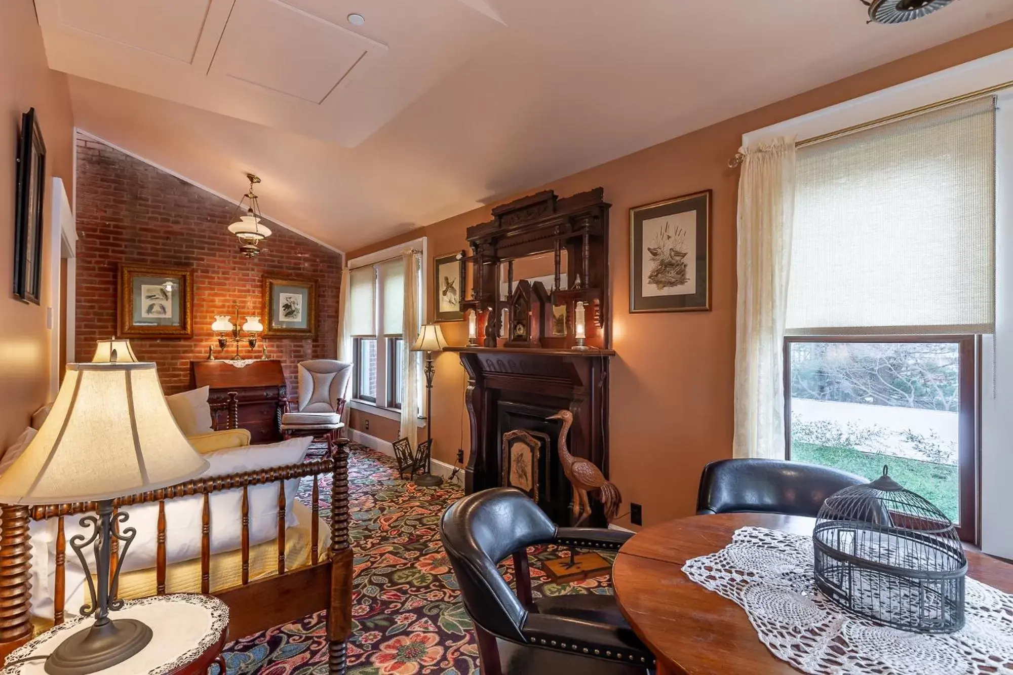 Seating Area in Steele Mansion Inn & Gathering Hub