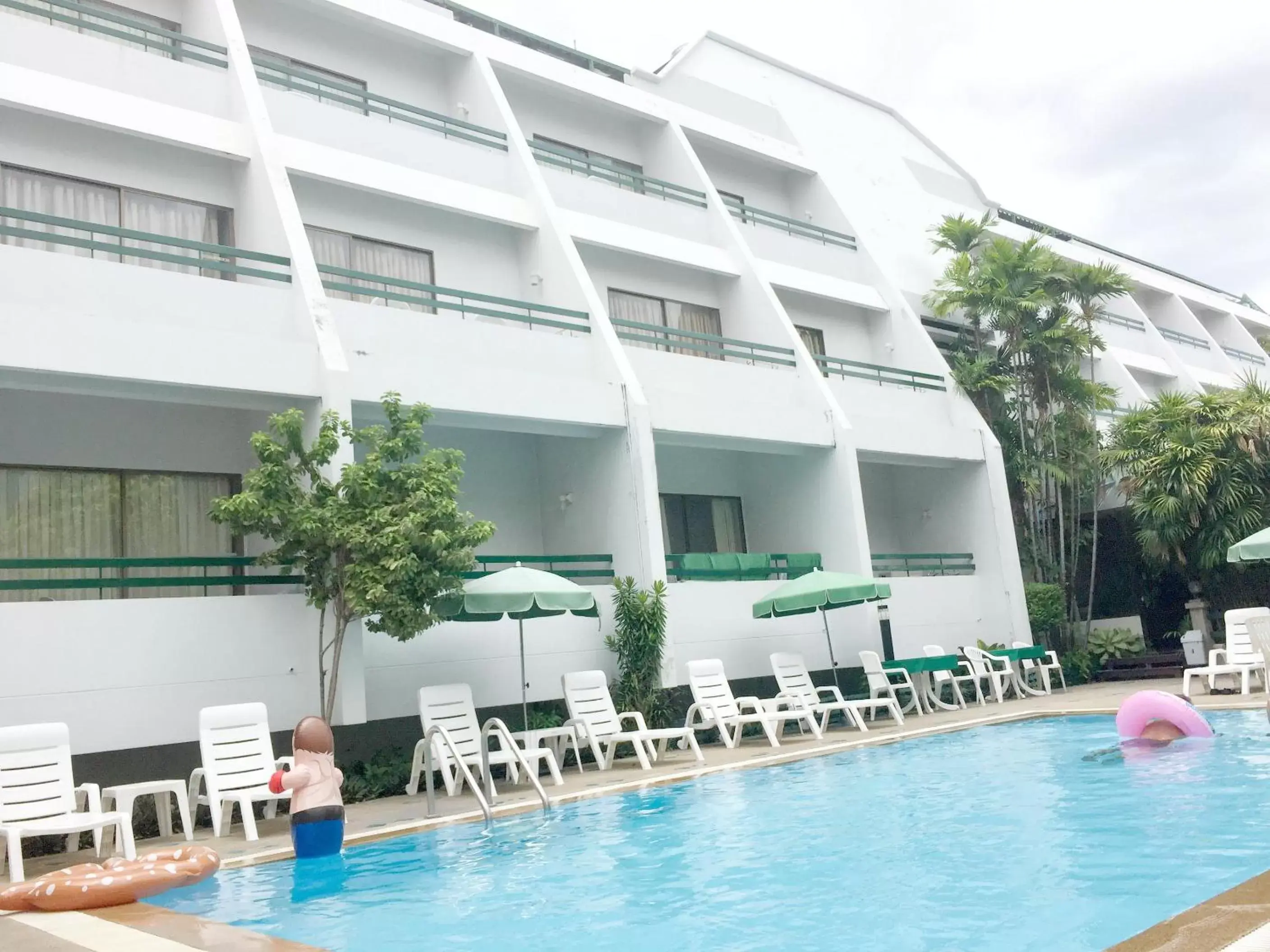 Swimming pool, Property Building in Sirin Hotel Hua Hin