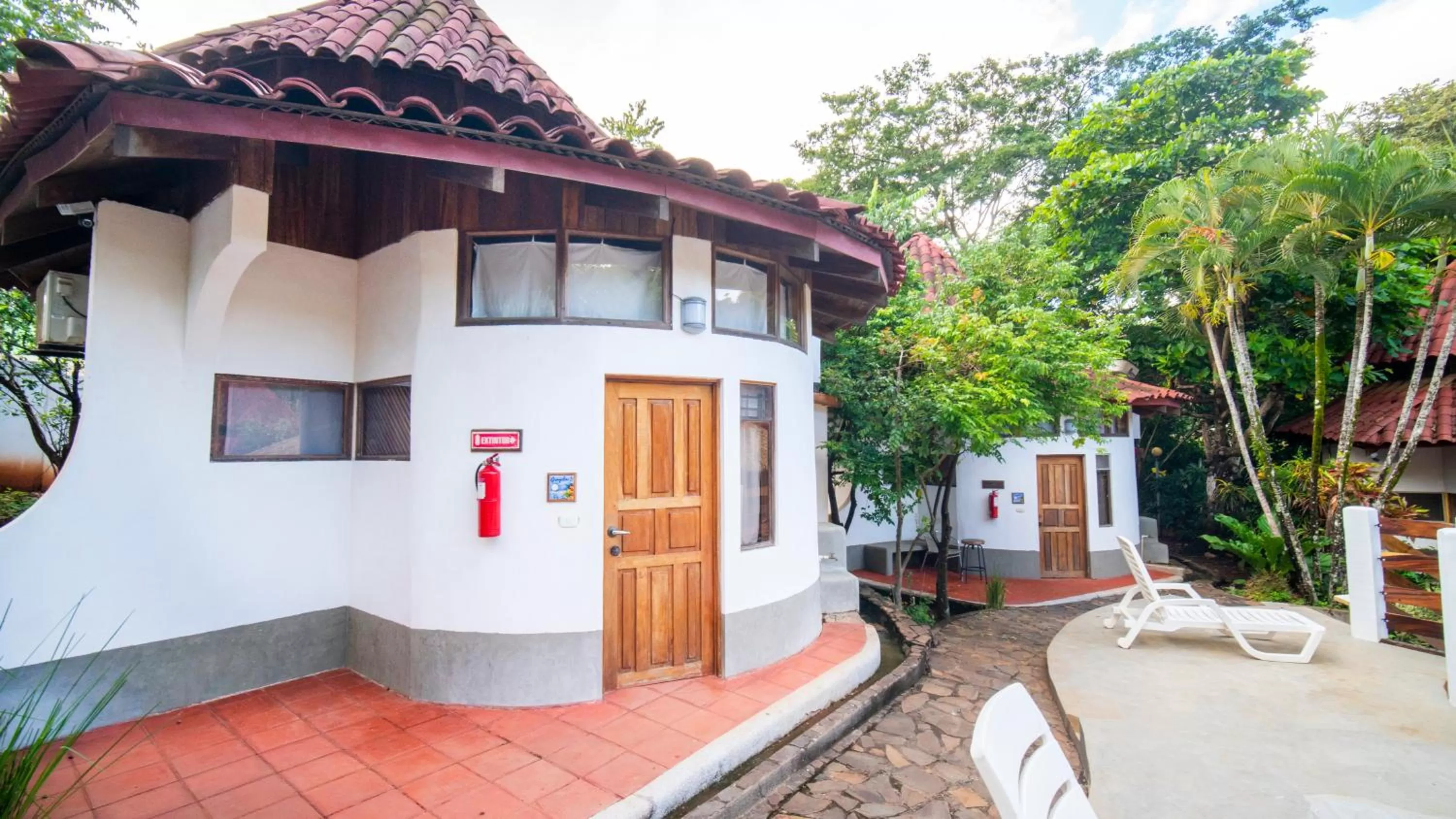 Patio in Hotel Luna Llena