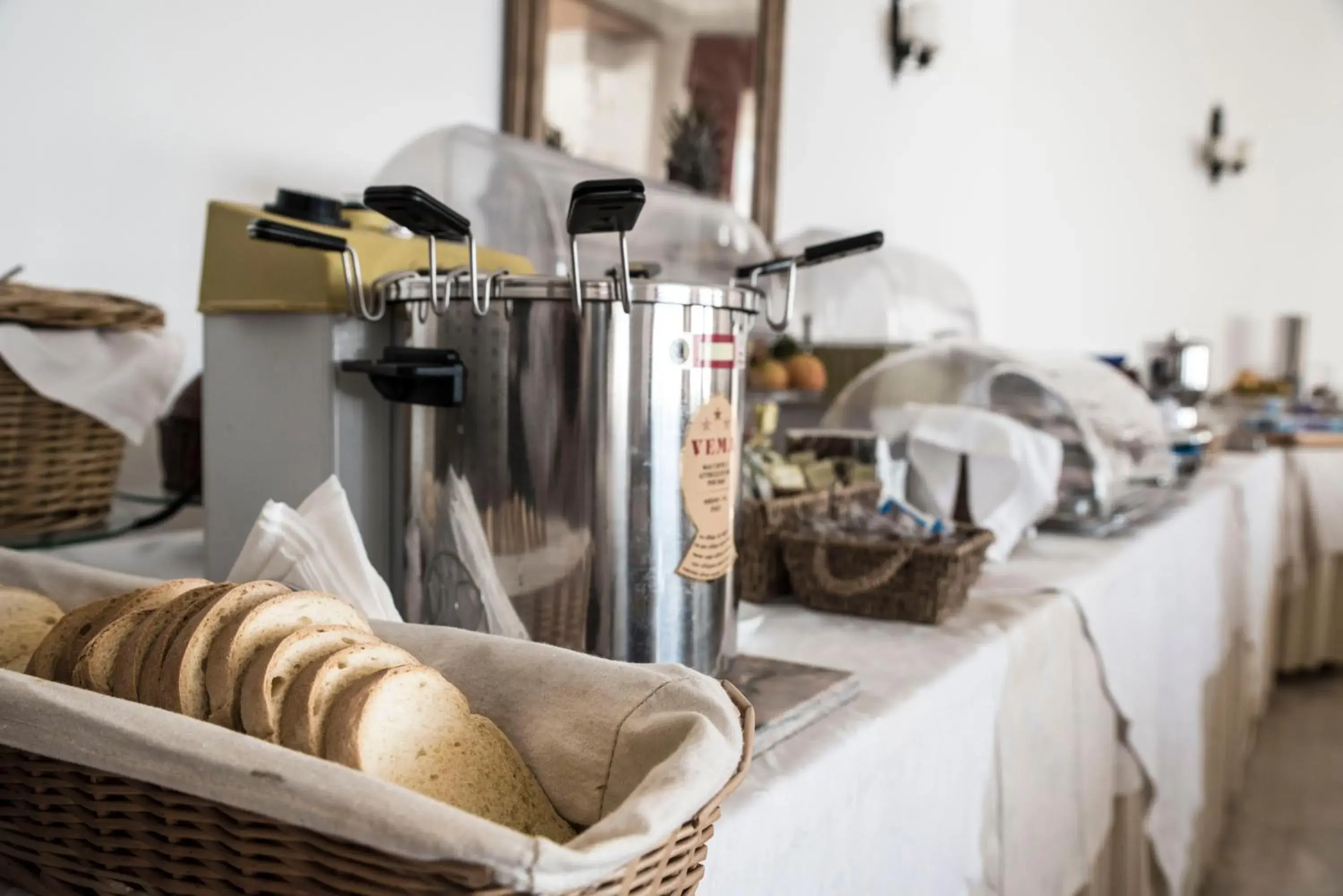 Buffet breakfast in Hotel Isola Bella